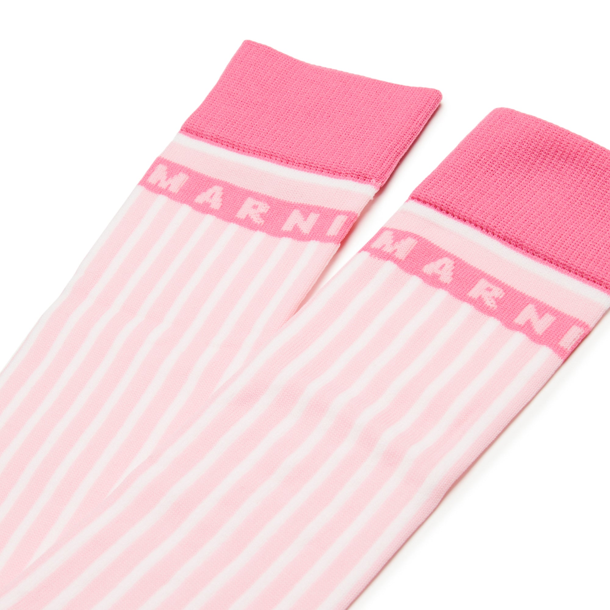 Girls Pink Stripes Socks