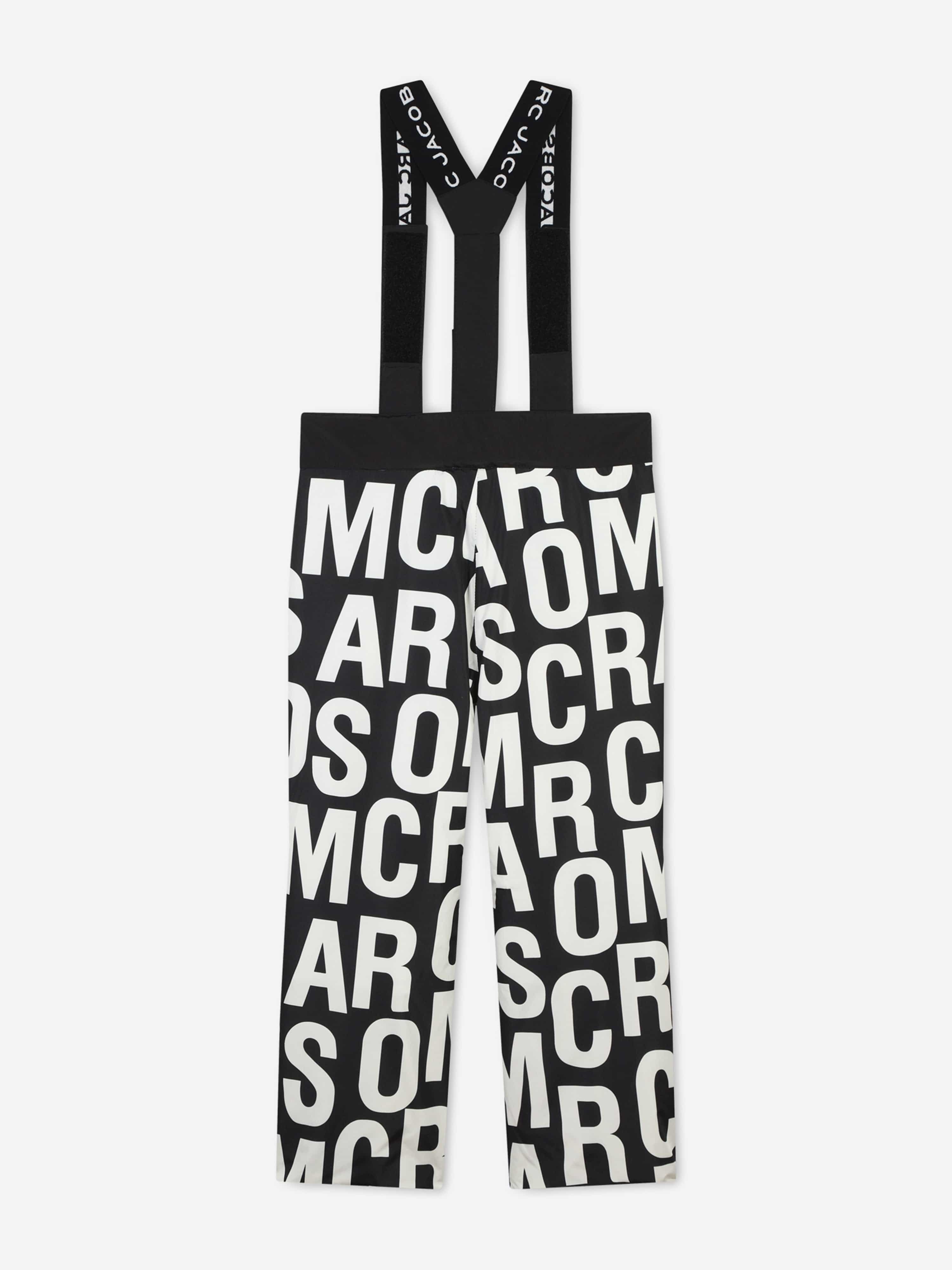 MARC JACOBS Kids Logo Ski Trousers in Black