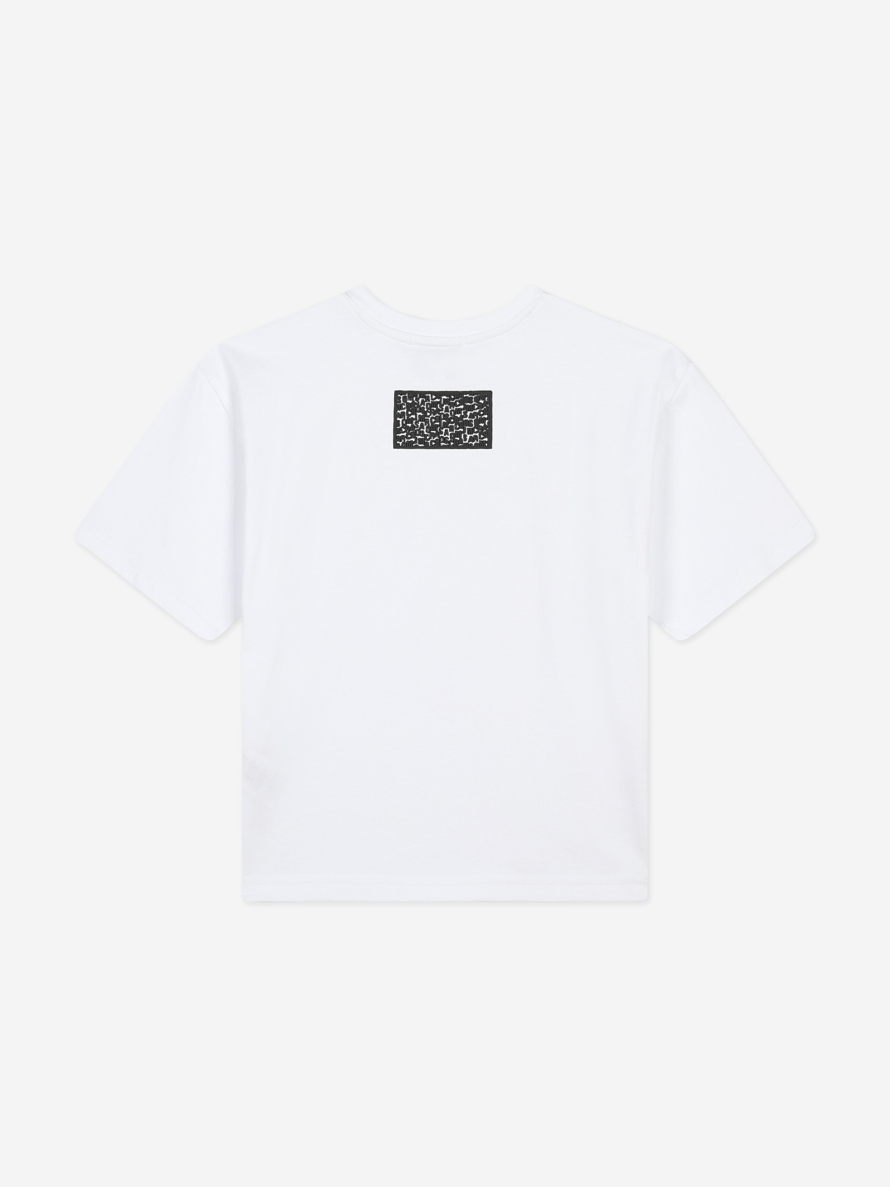 MARC JACOBS Kids Logo Print T-Shirt in White