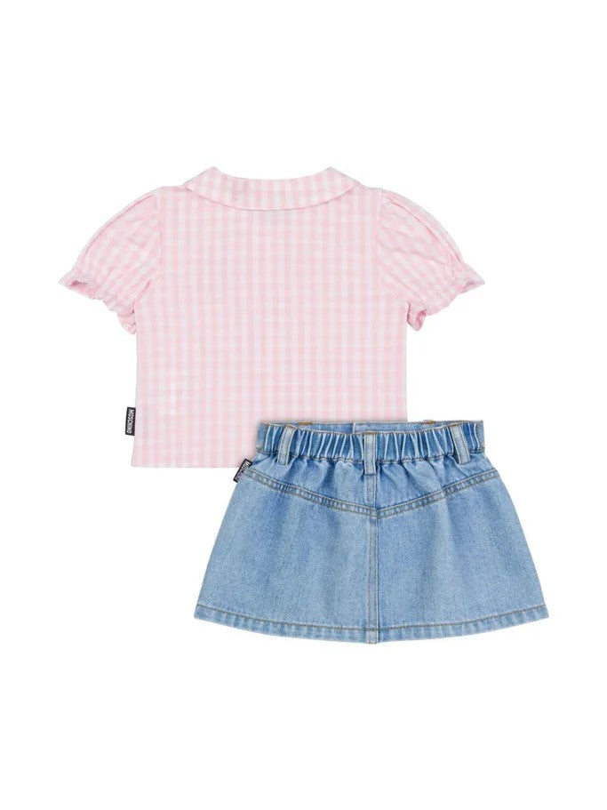 SHIRT AND SKIRT SET