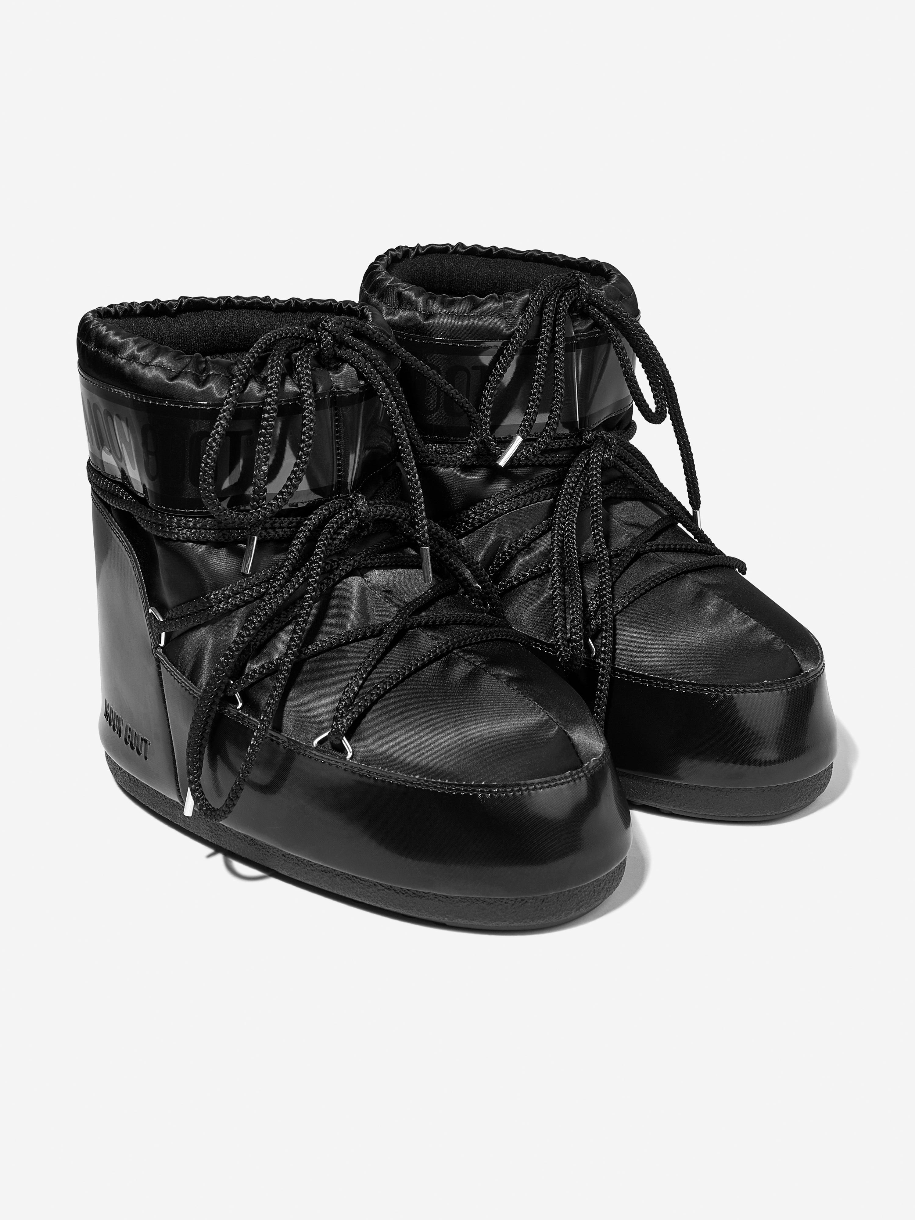 Kids Icon Low Glance Snow Boots in Black