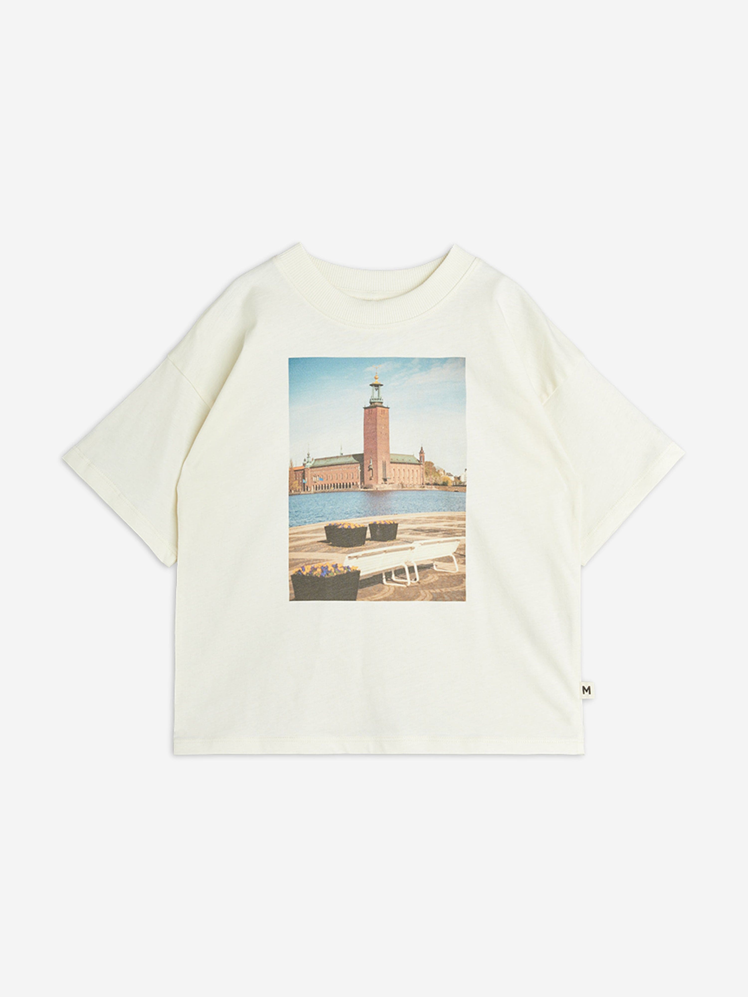 Kids City Hall T-Shirt in Ivory