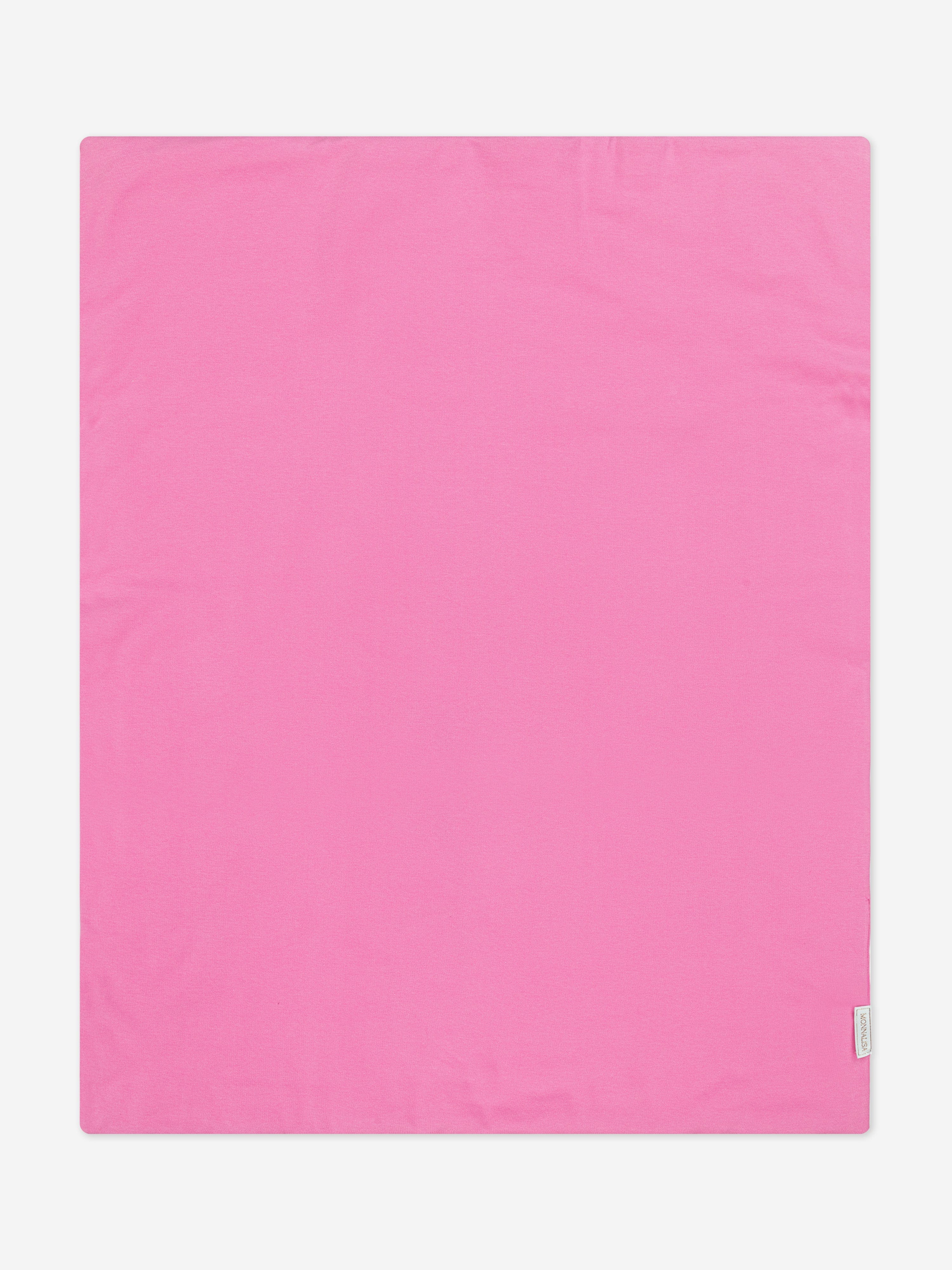 Baby Girls Rose Print Blanket in White (90cm)
