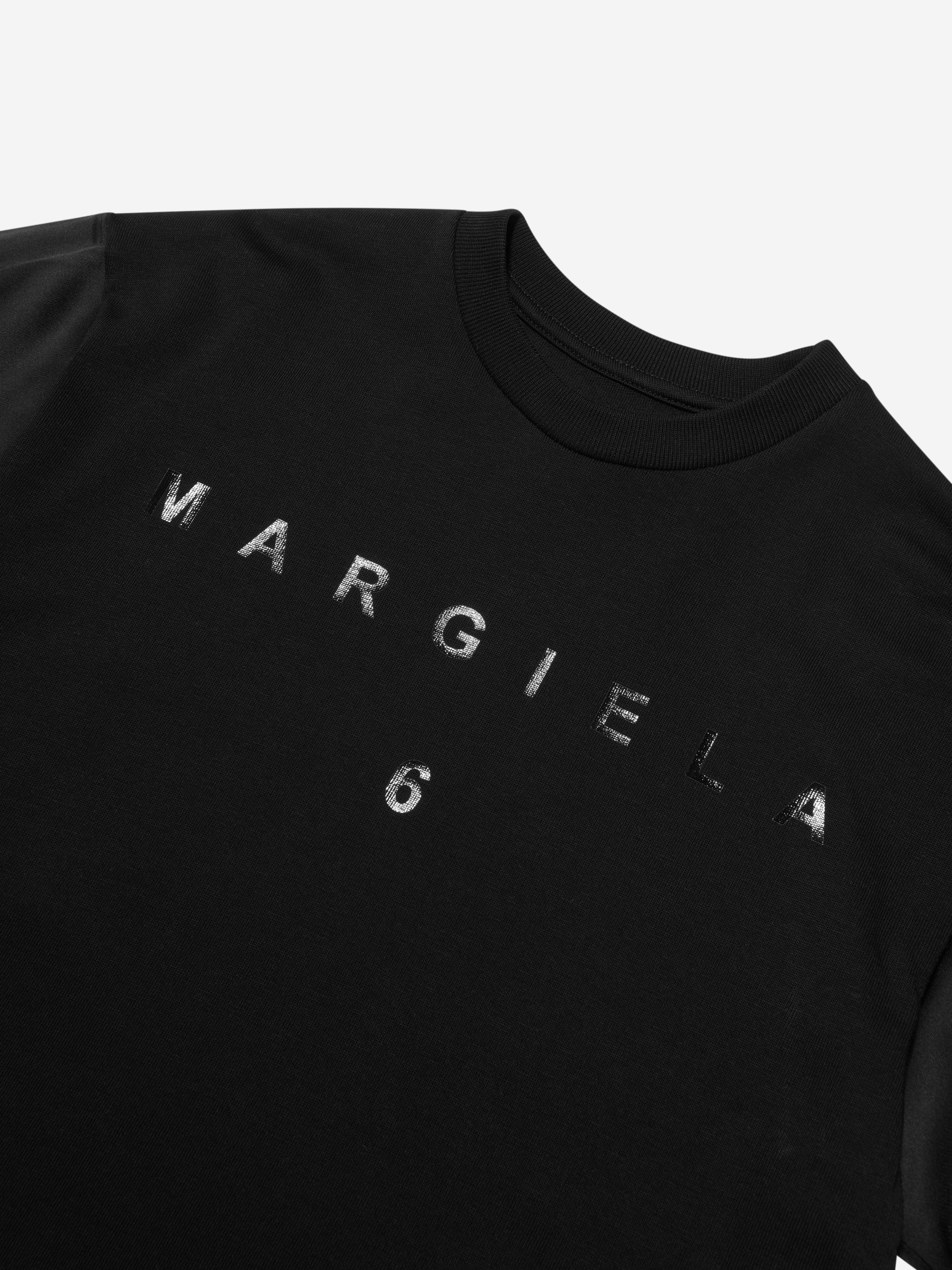 MM6 Maison Margiela Kids Tonal Logo T-Shirt Dress