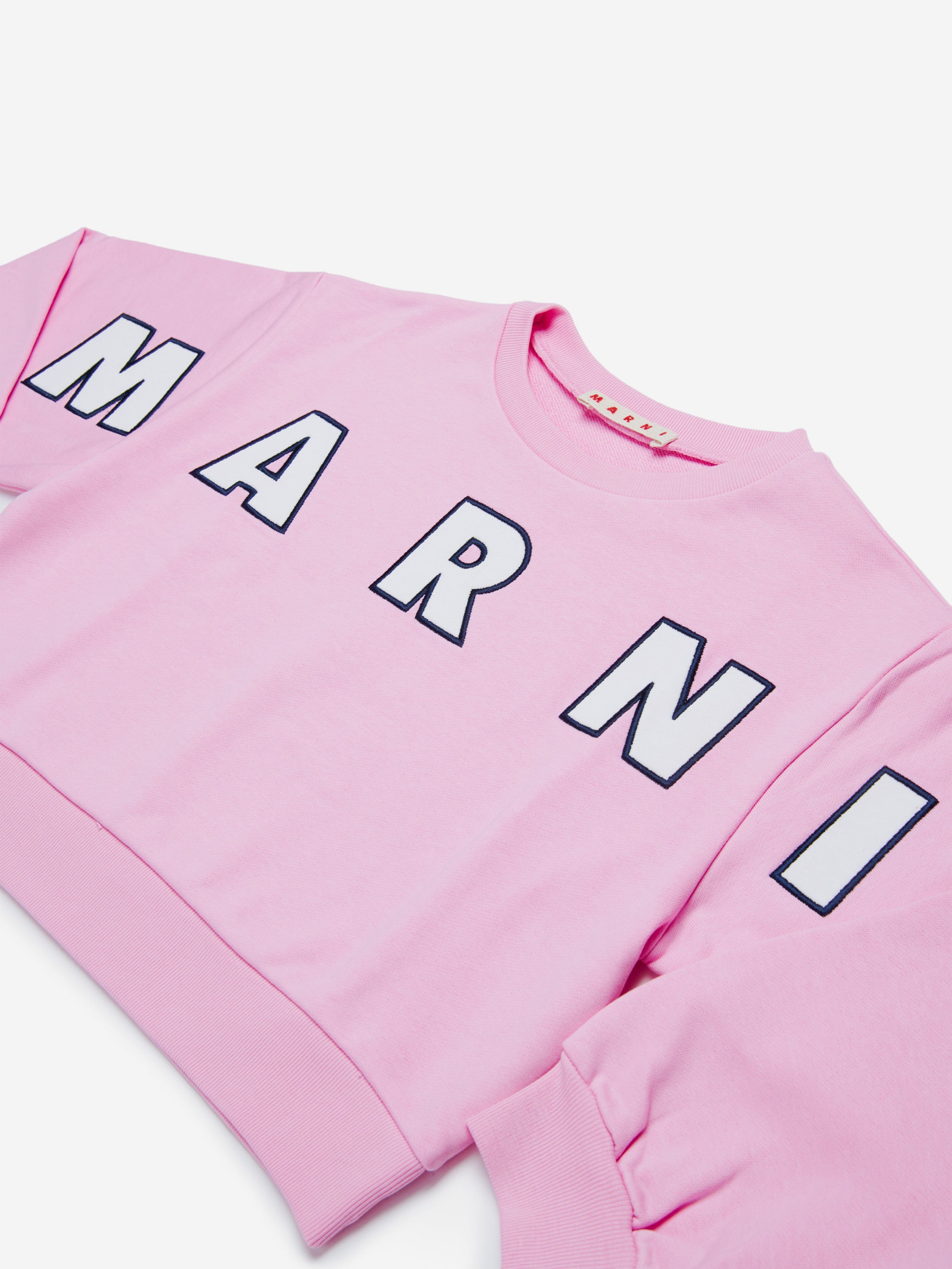 Girls Logo Sweatshirt in Pink