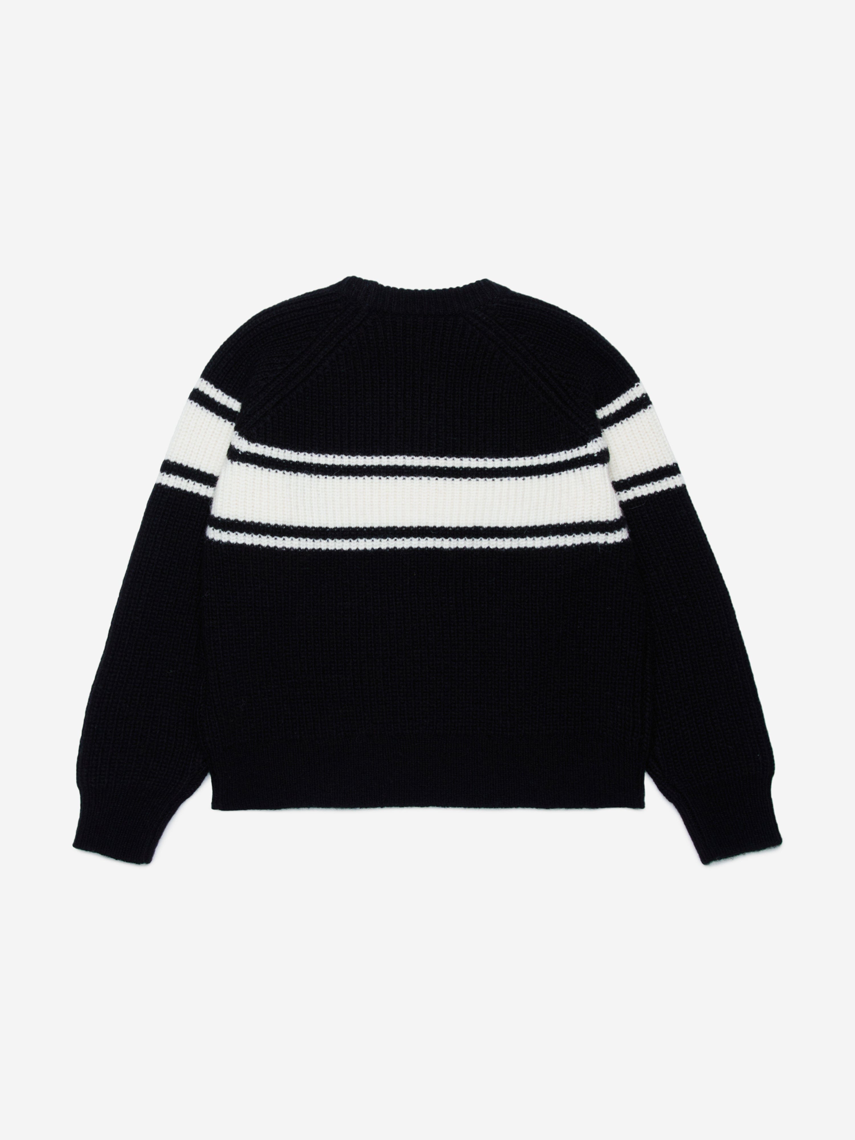 Kids Striped Jumper in Black