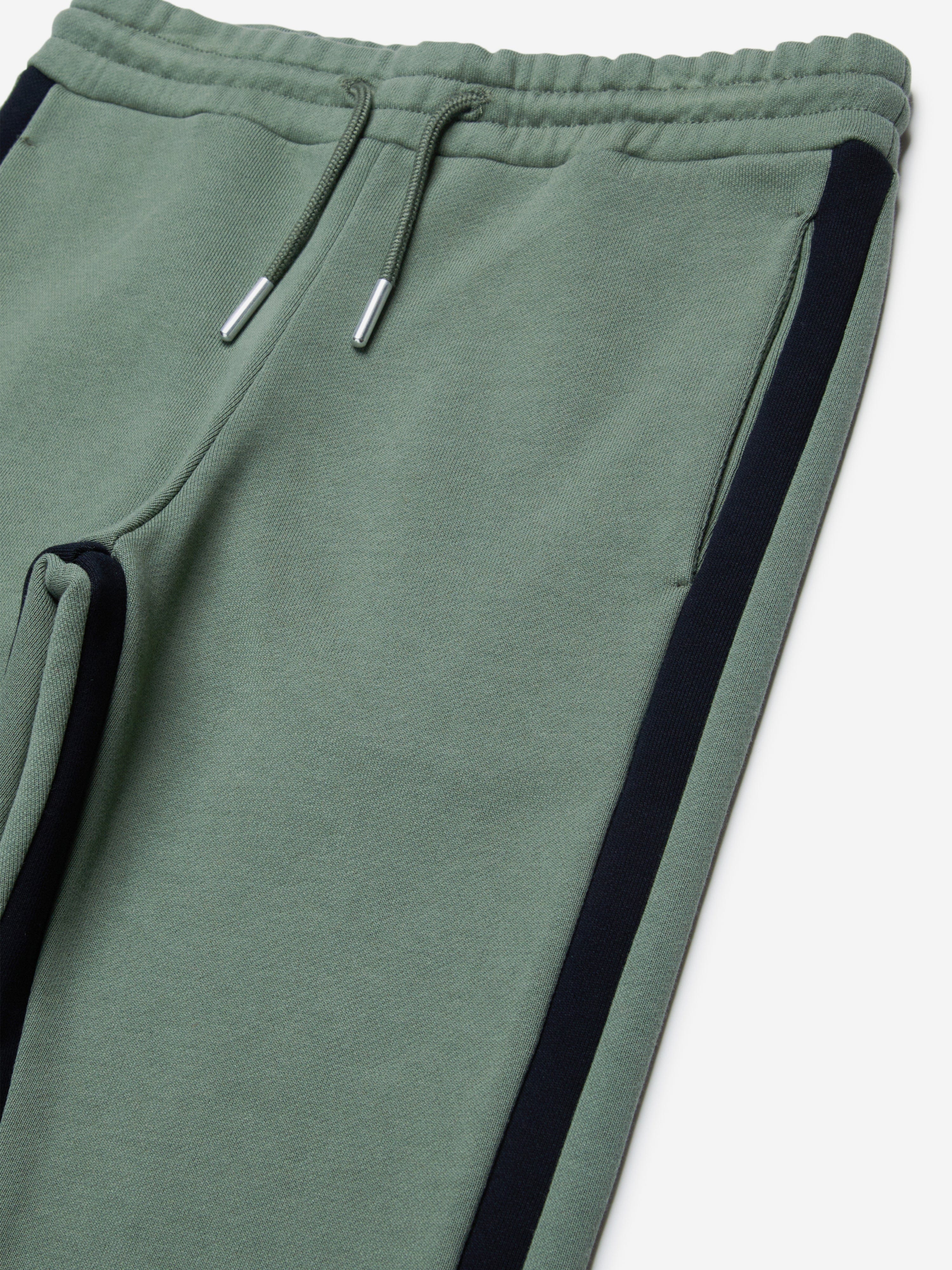 MARNI Kids Logo Joggers in Green