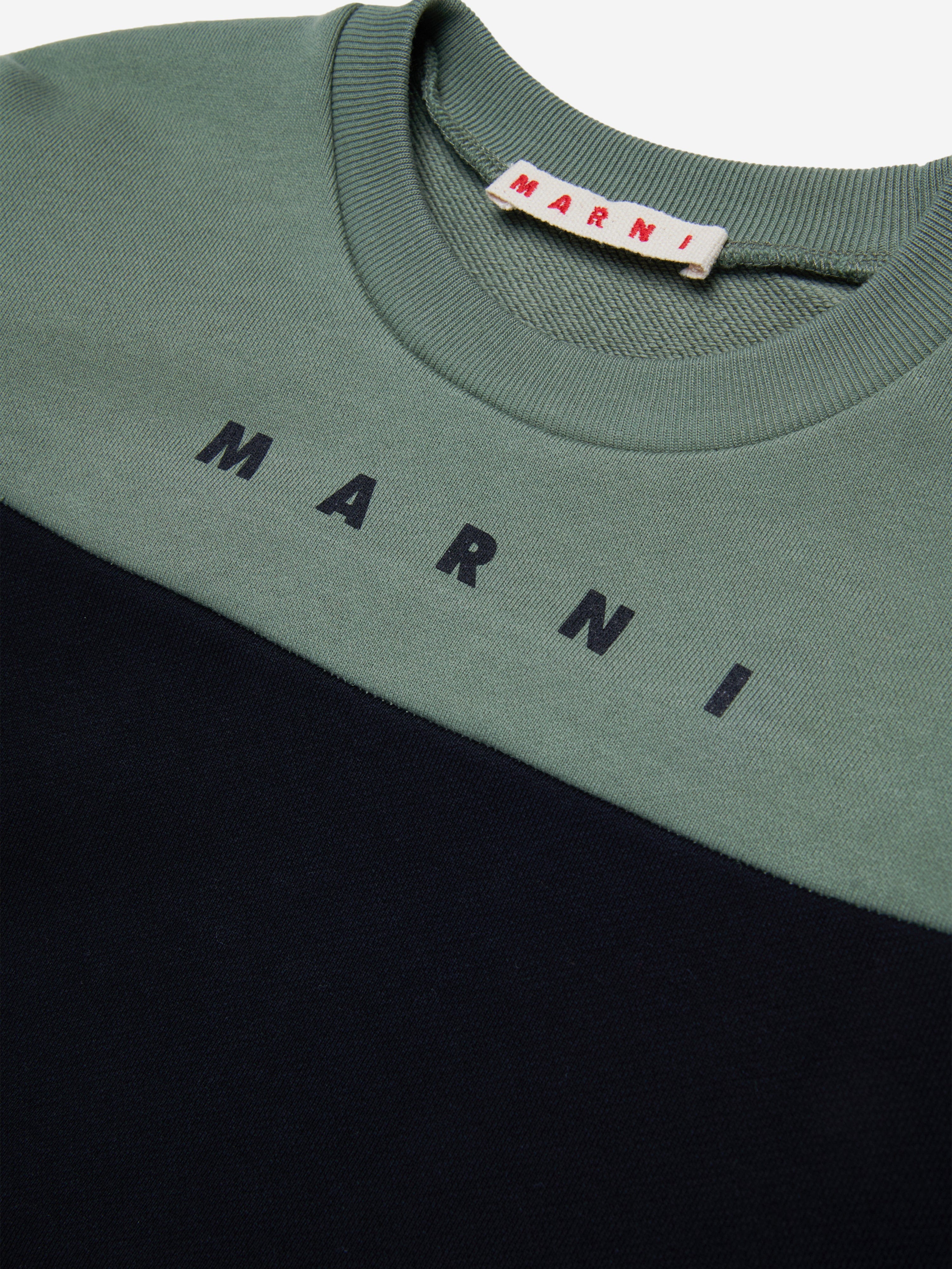 Kids Colourblock Sweatshirt in Black