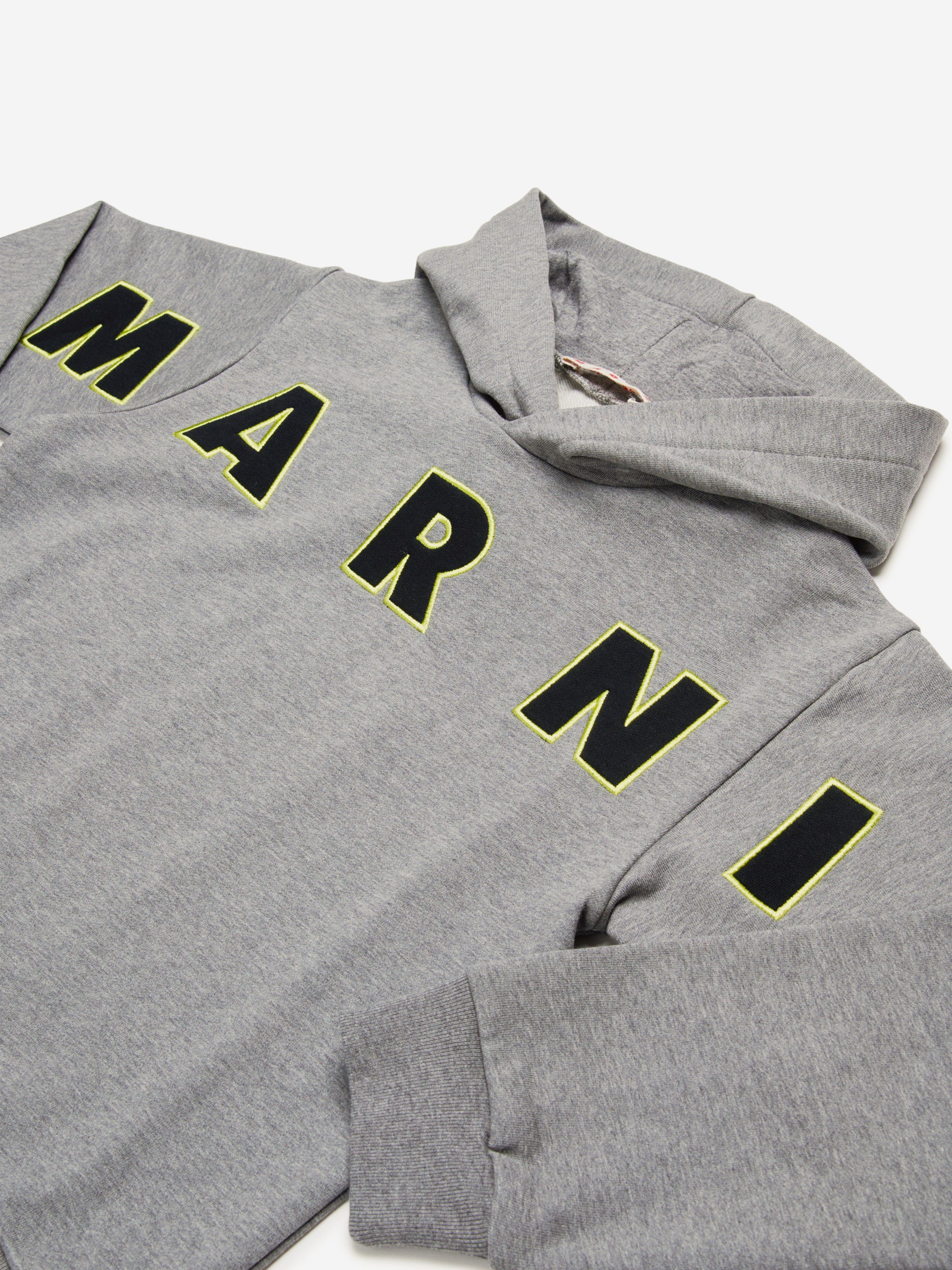 Kids Logo Hoodie in Grey