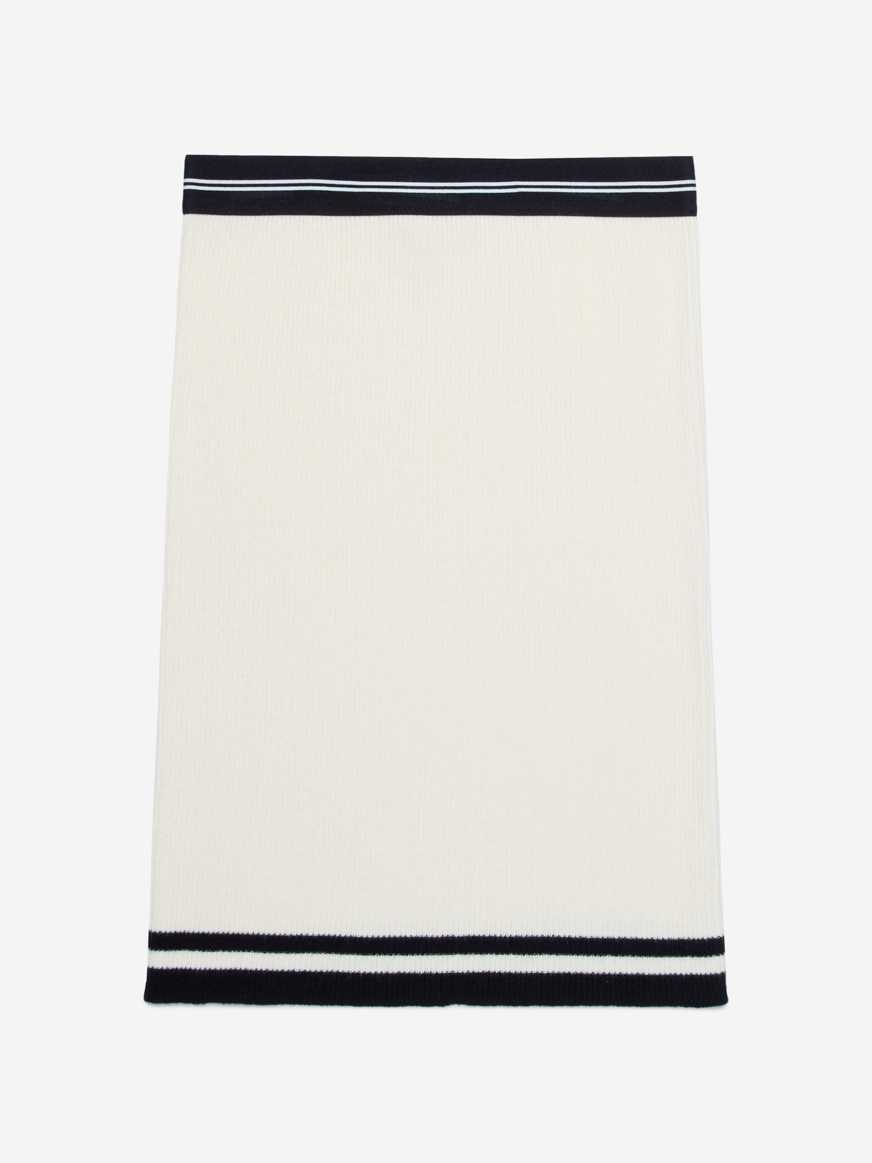 Girls Cashmere Skirt in Ivory