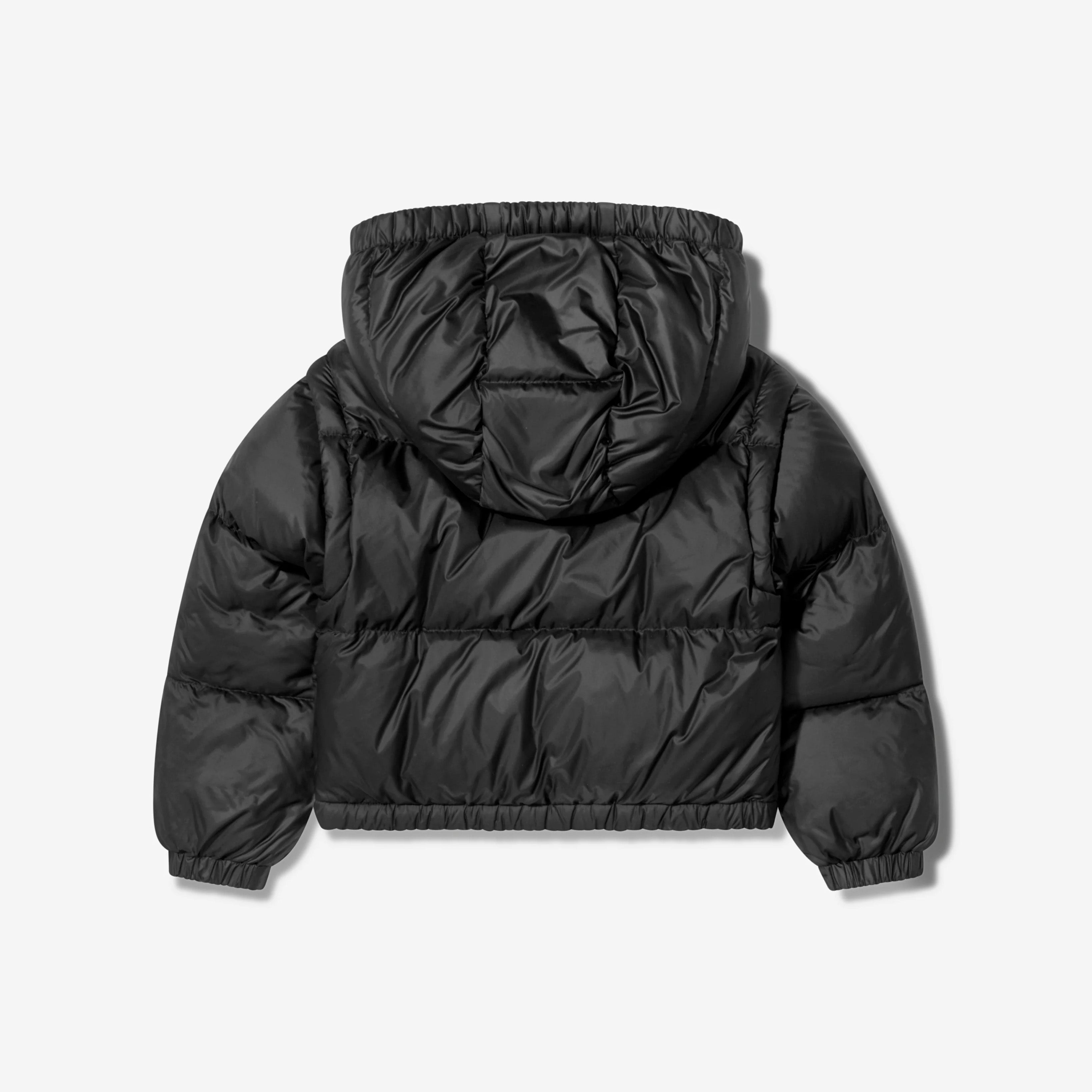 Girls Black "VANYA" Padded Down Jacket