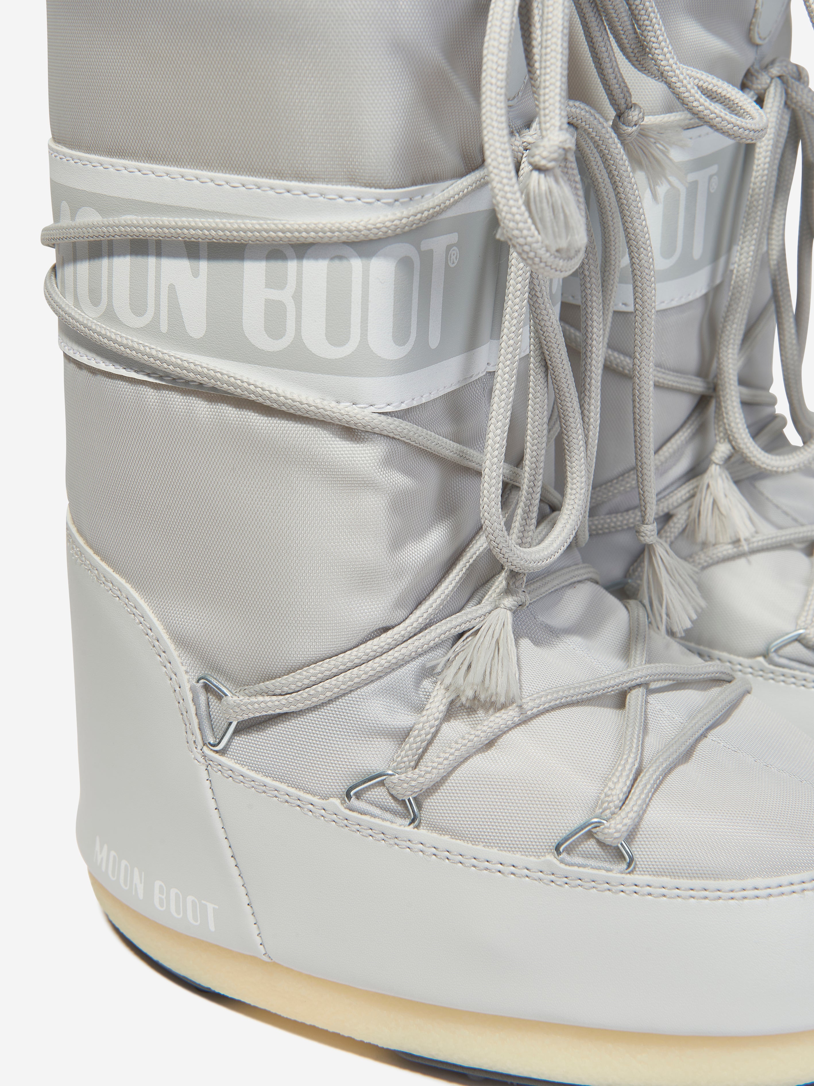 Kids Icon Nylon Snow Boots in Grey