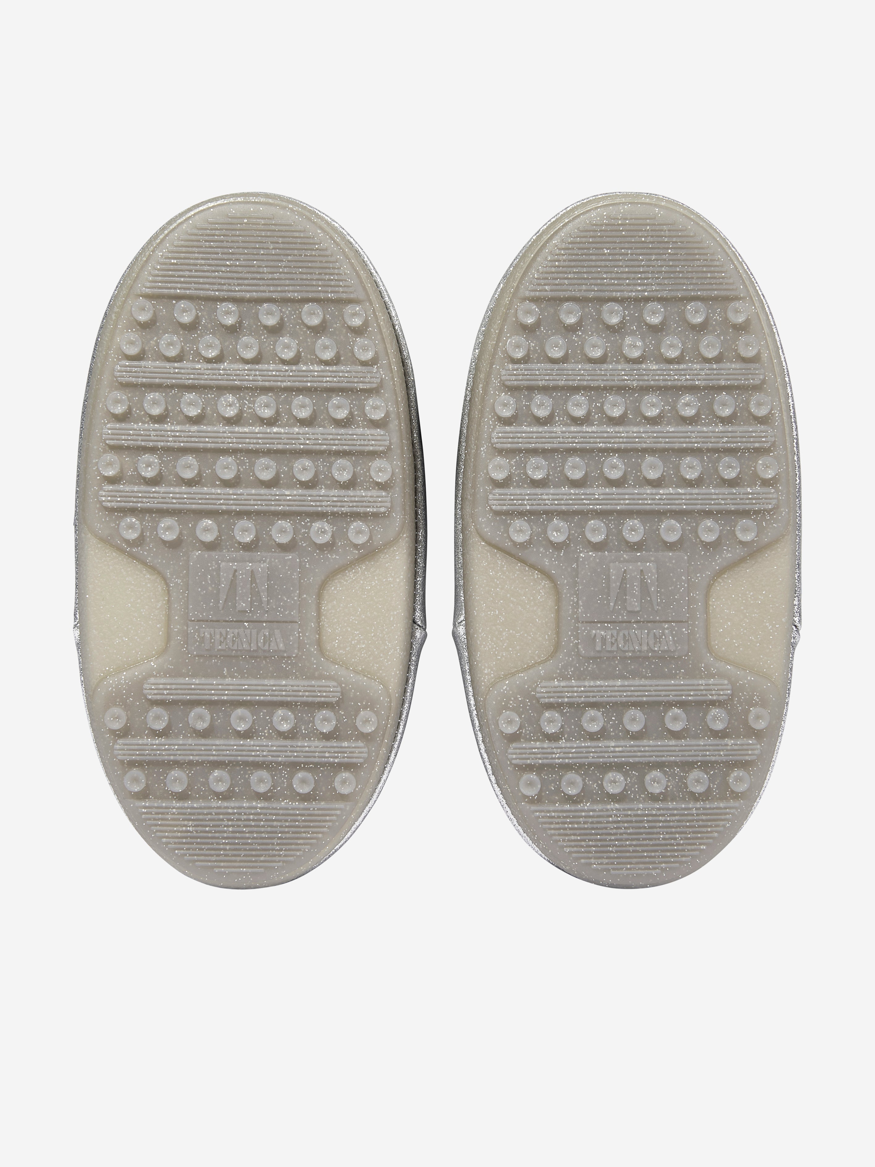 Kids Icon Low Glitter Snow Boots in Silver