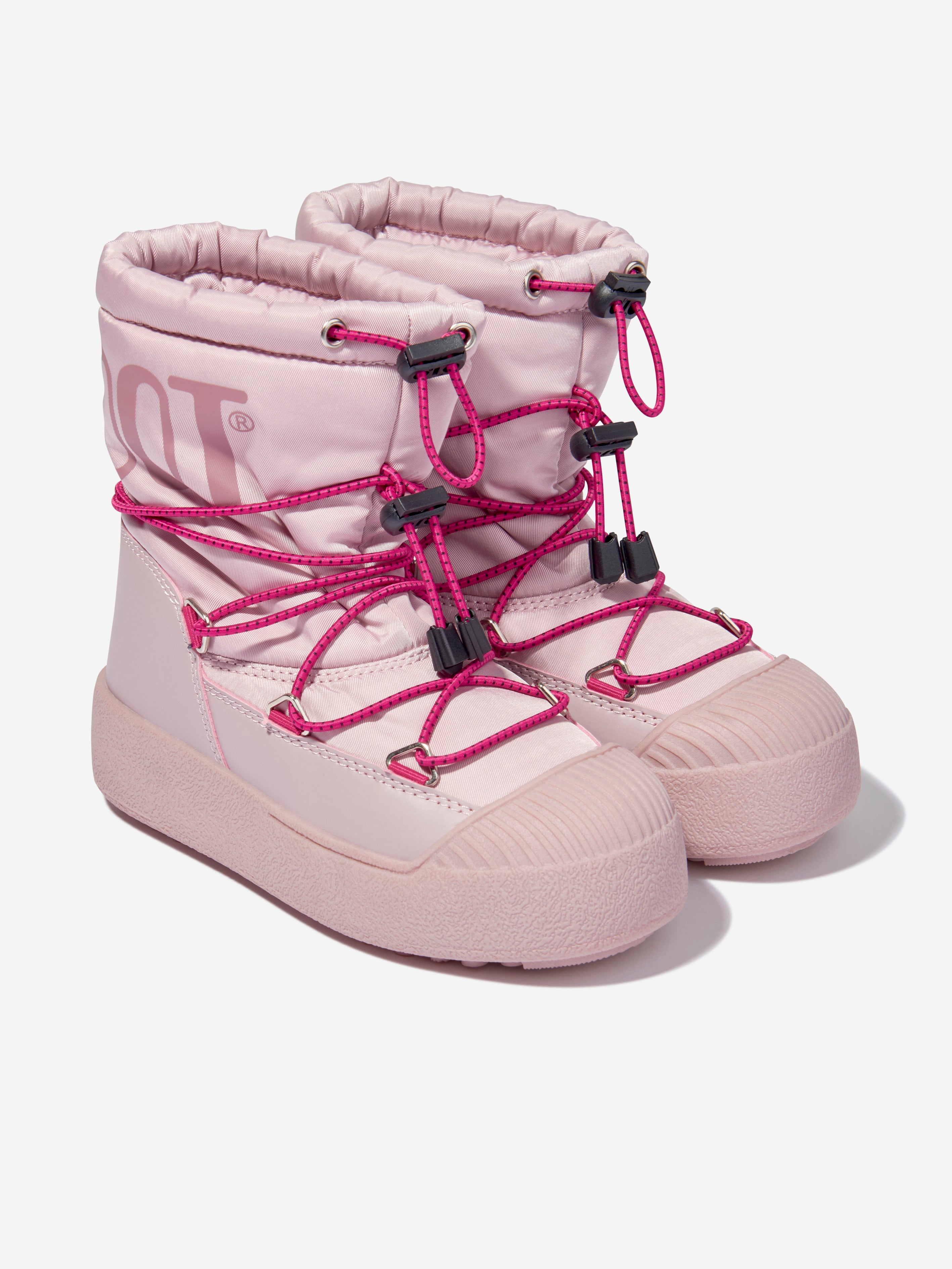 Girls JTrack Polar Snow Boots in Pink