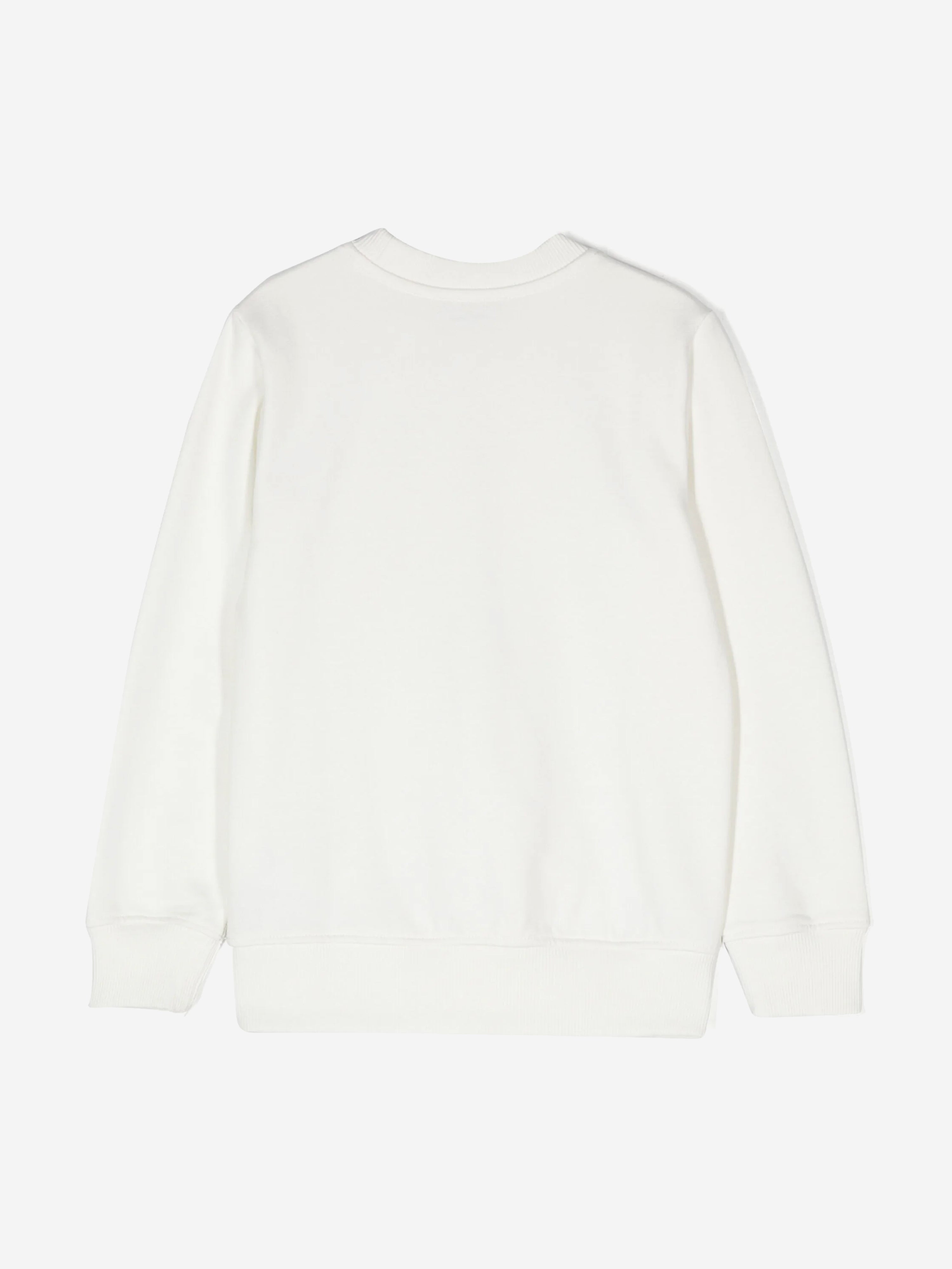 Moschino Kids Bear Logo Sweatshirt in Ivory