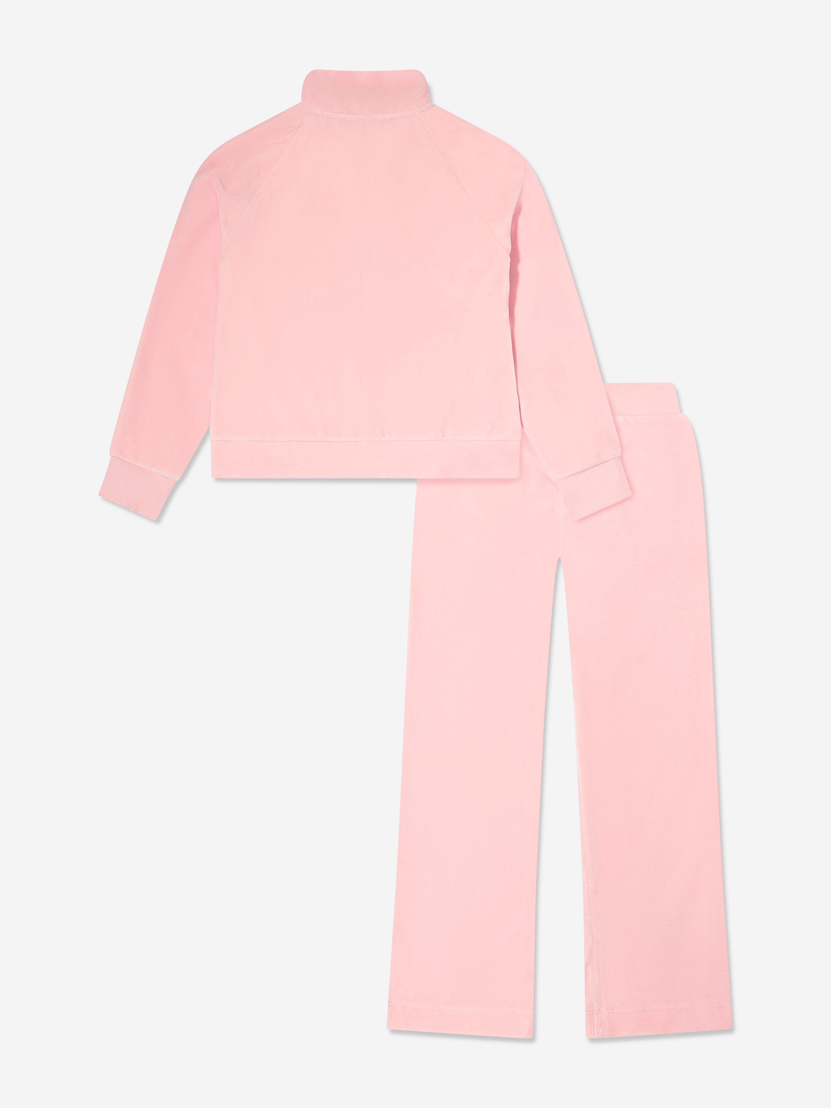 Moschino Girls Teddy Bear Logo Tracksuit in Pink