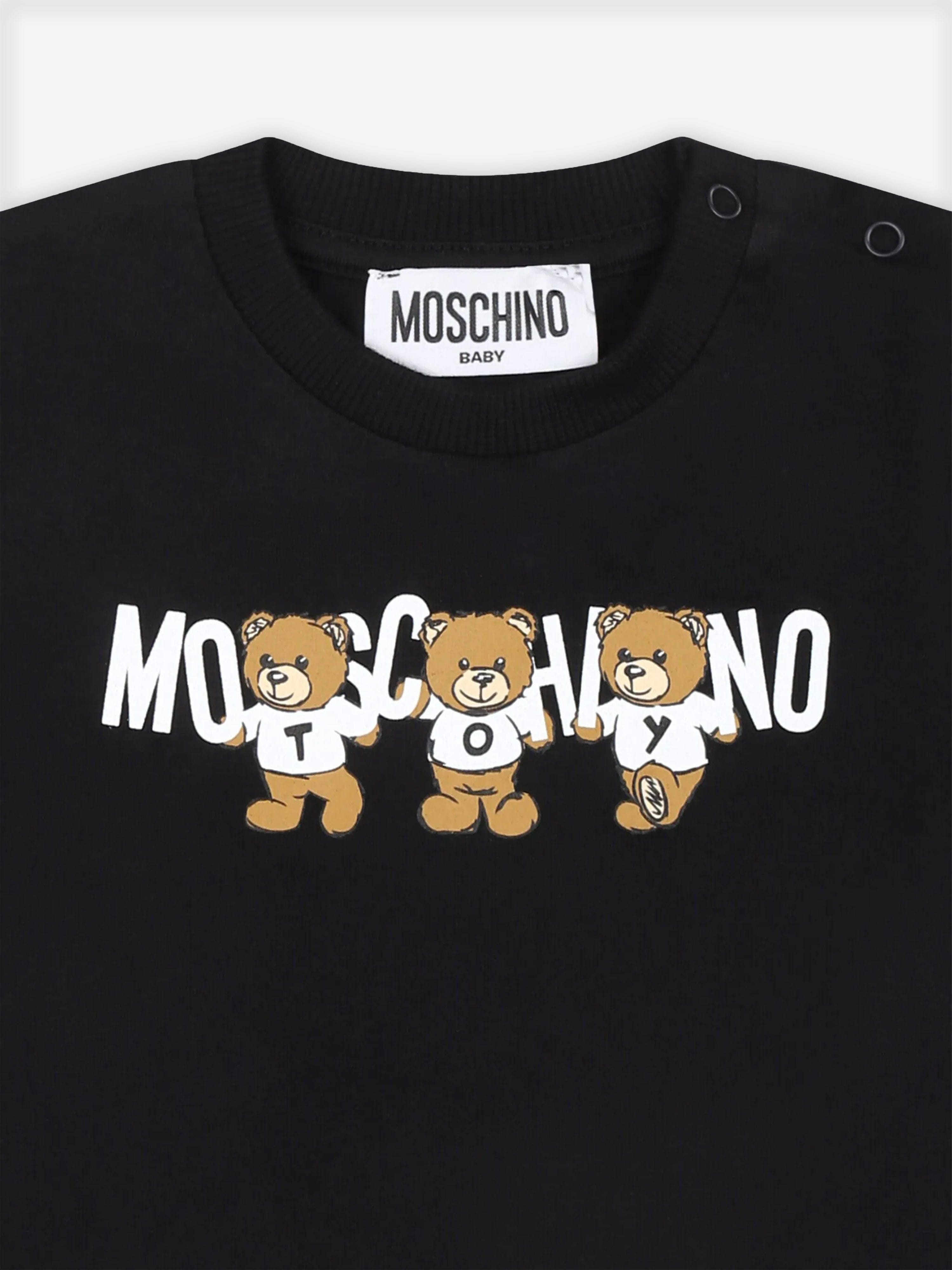 Baby Bear Logo T-Shirt in Black