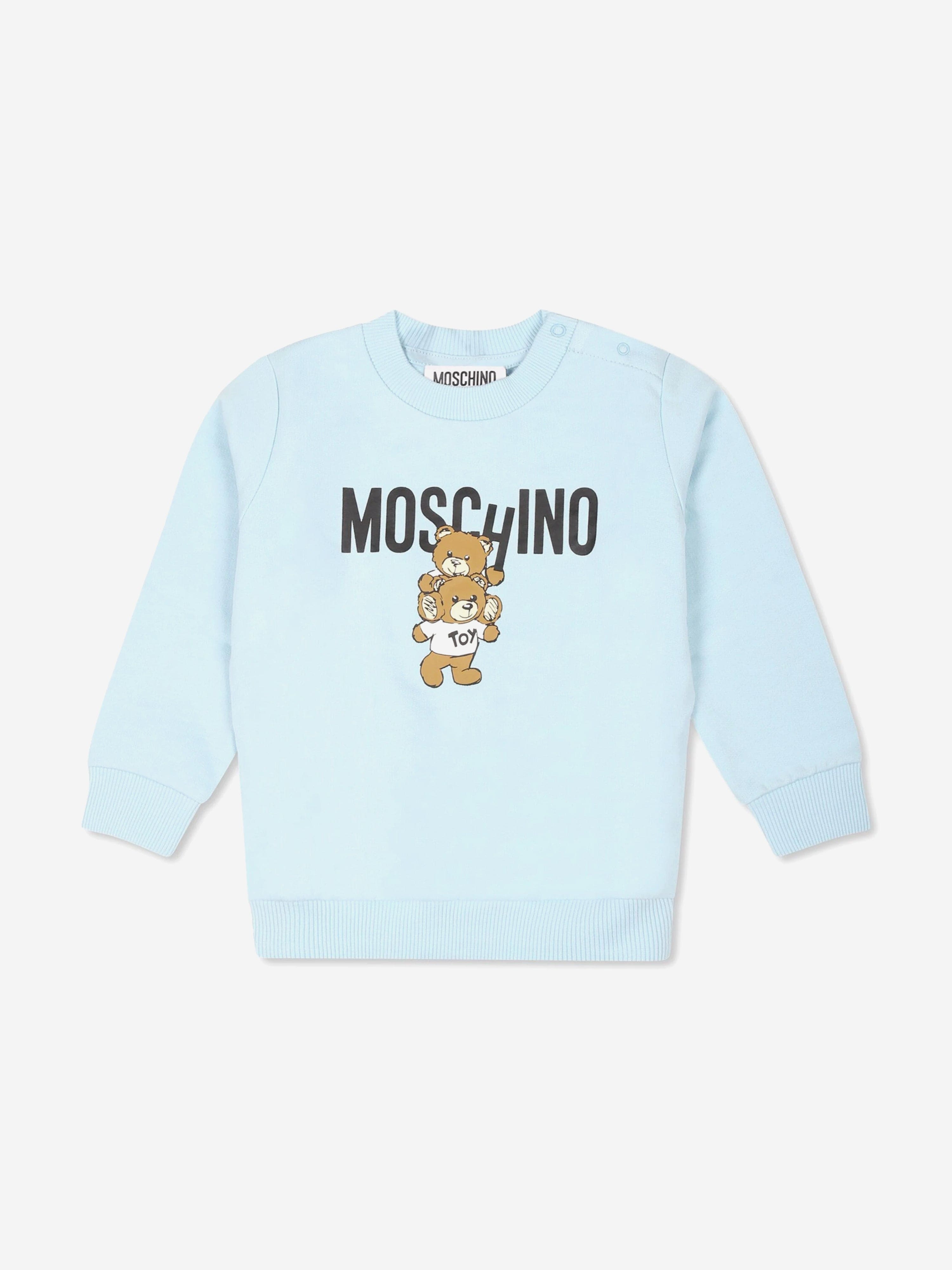 Baby Bear Logo Sweatshirt in Blue