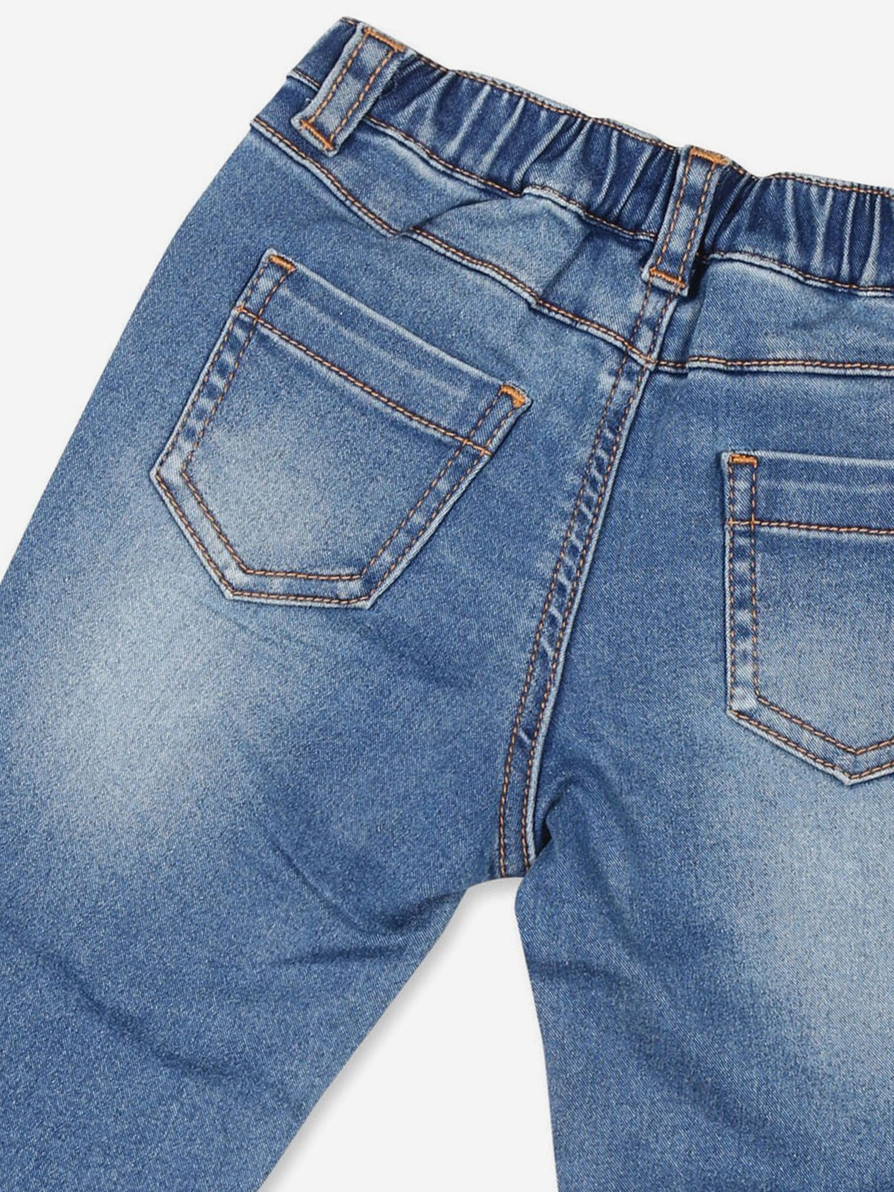 Baby Teddy Bear Jeans in Blue