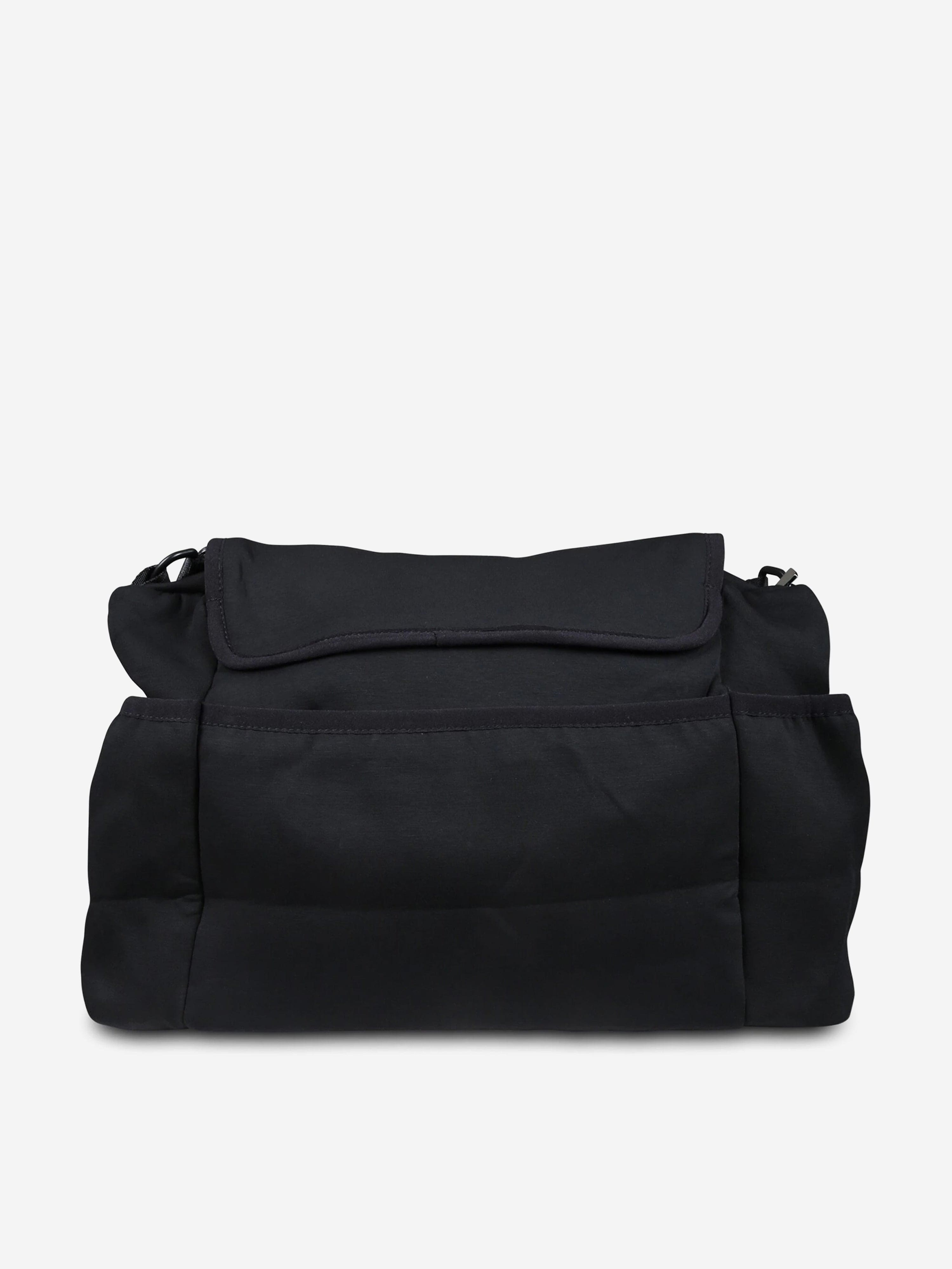 Baby Bear Logo Changing Bag in Black (40cm)
