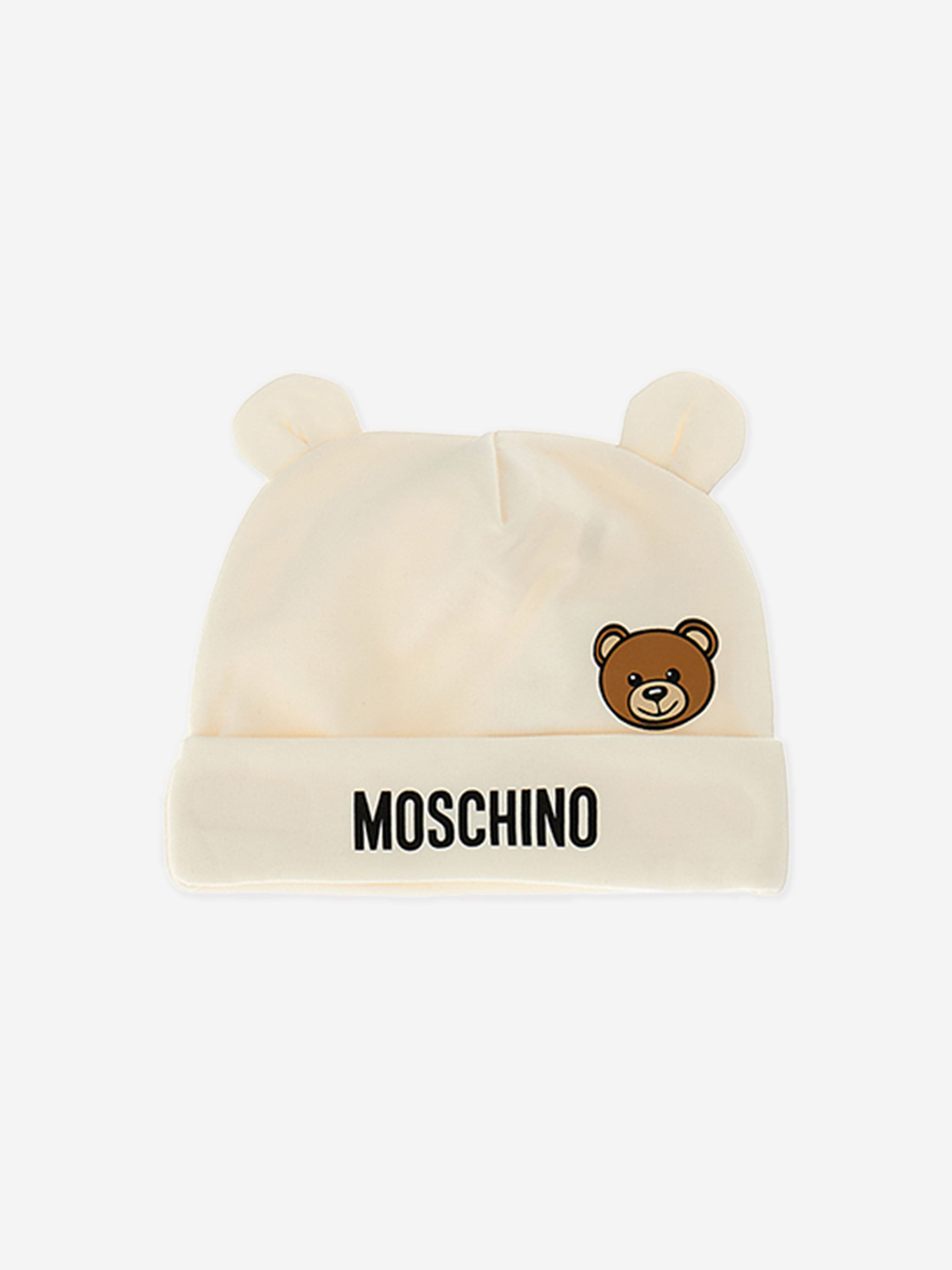 Baby Bear Logo Babygrow Gift Set in Ivory