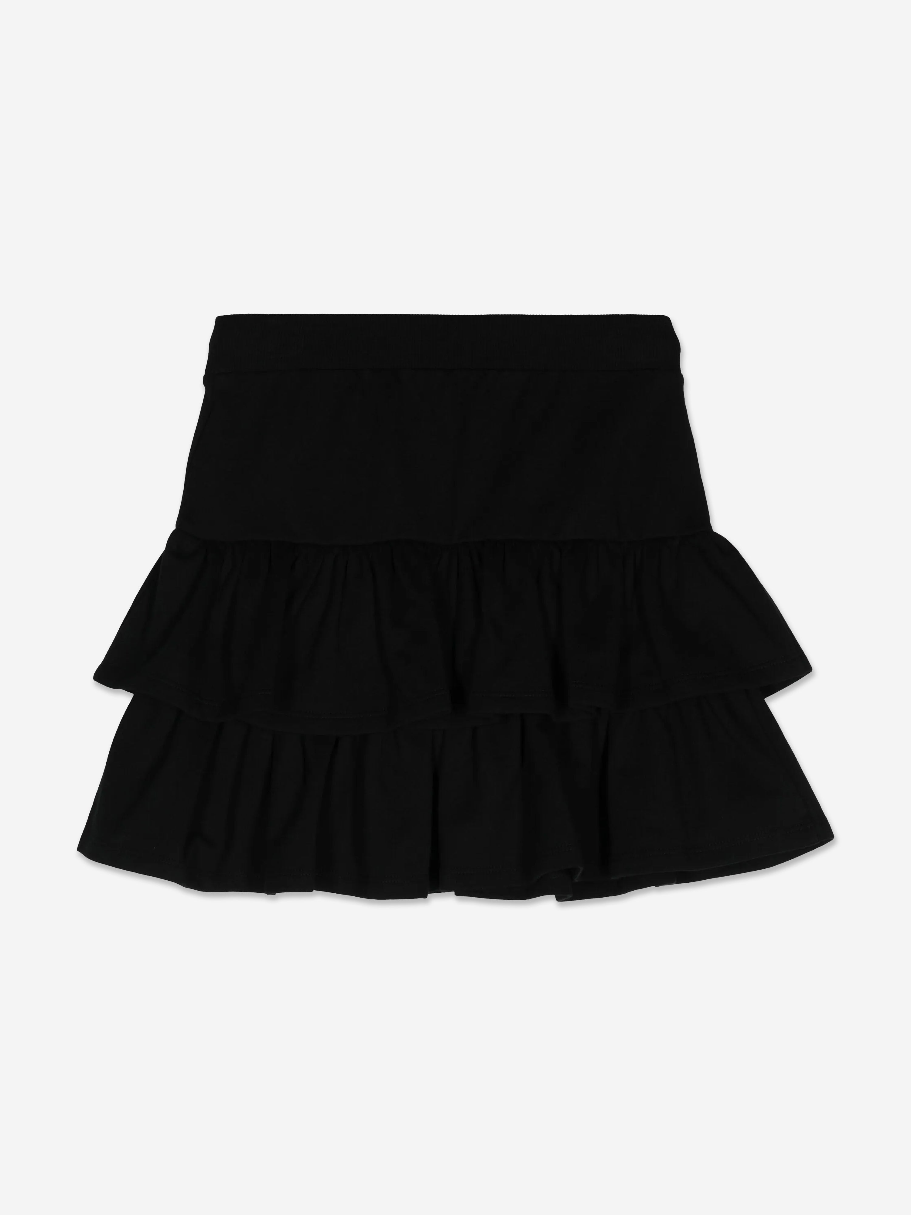 Girls Ruffle Skirt in Black