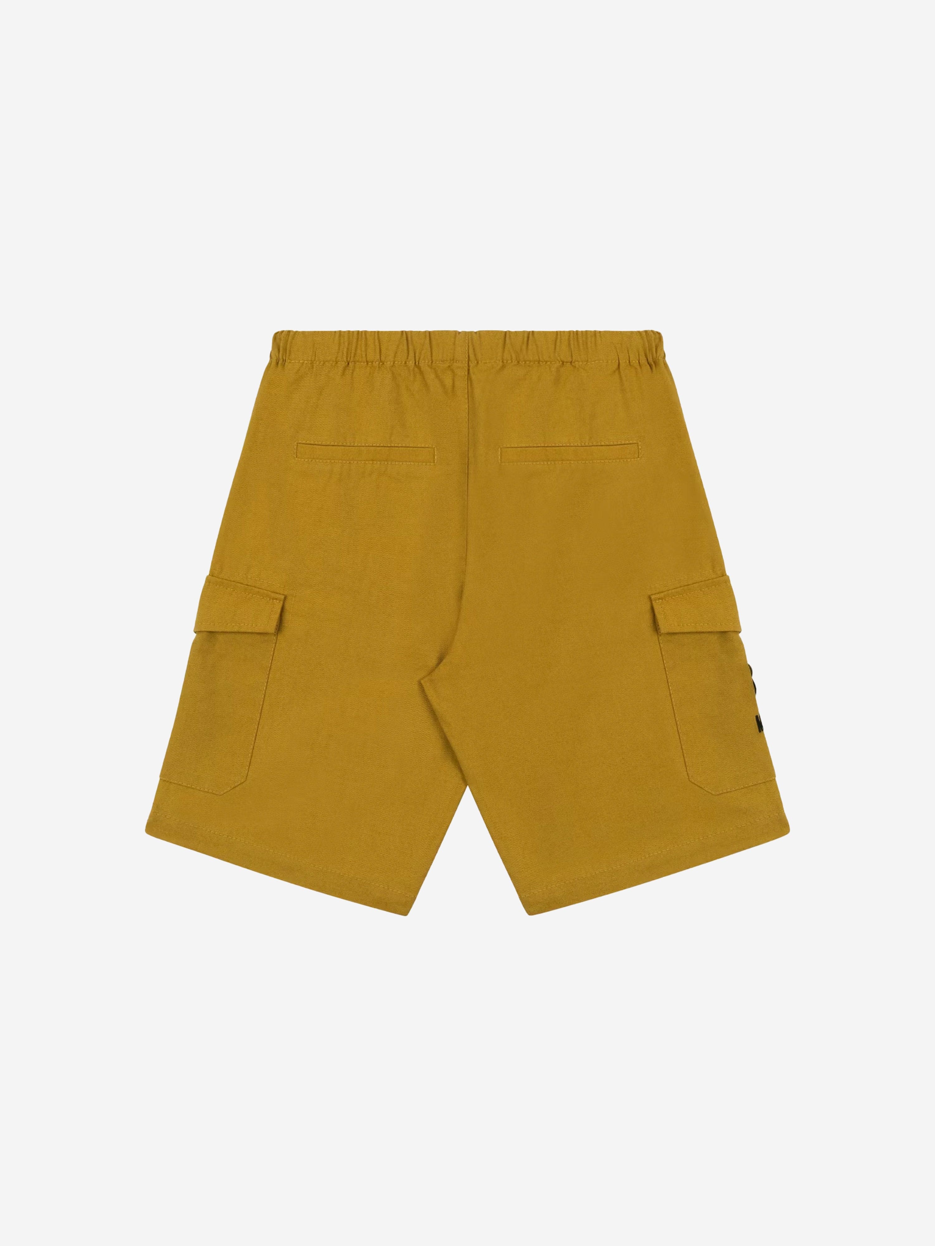 Moschino Boys Teddy Cargo Shorts in Brown
