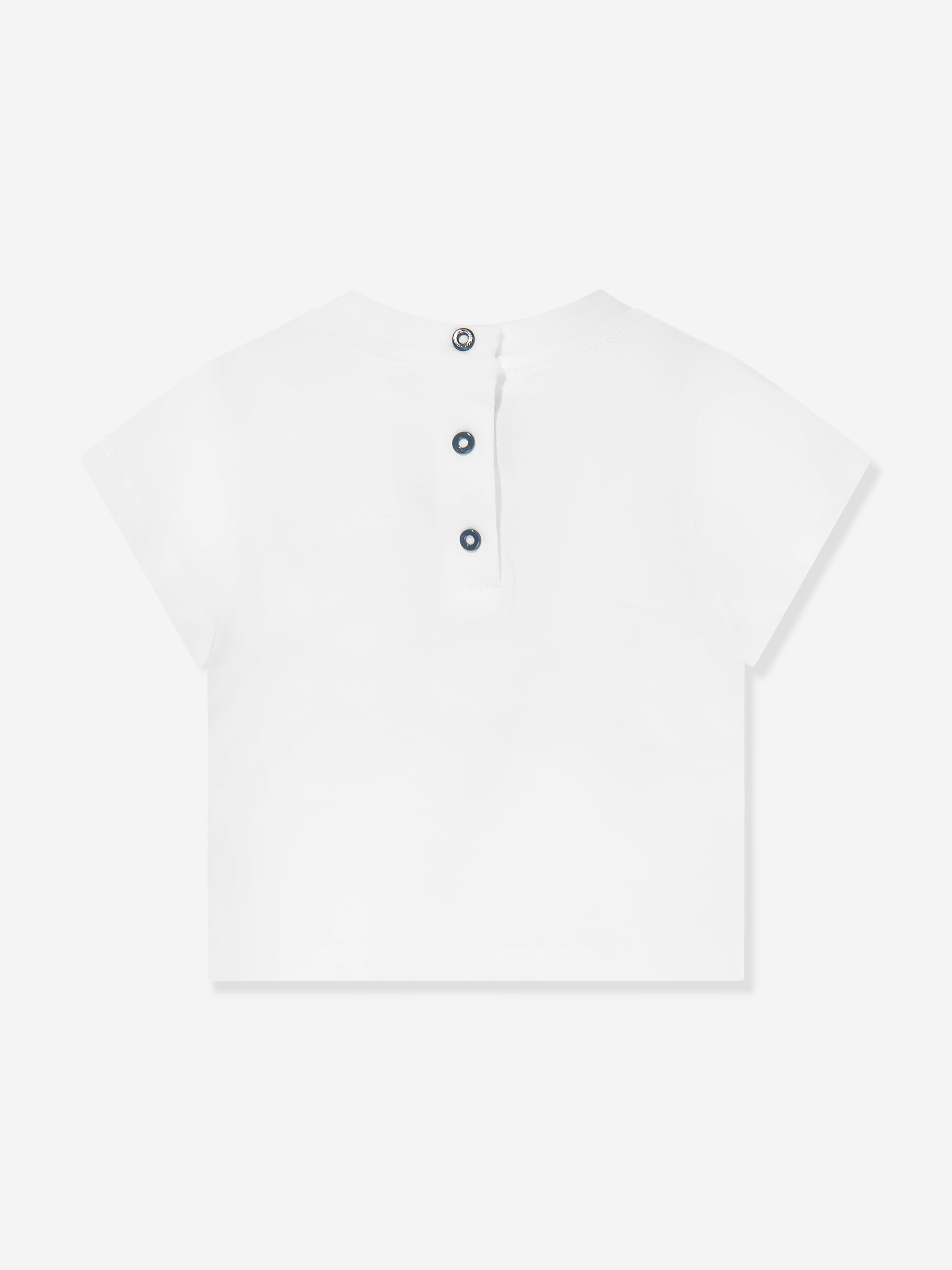 Missoni Baby Boys Zigzag Logo T-Shirt in White