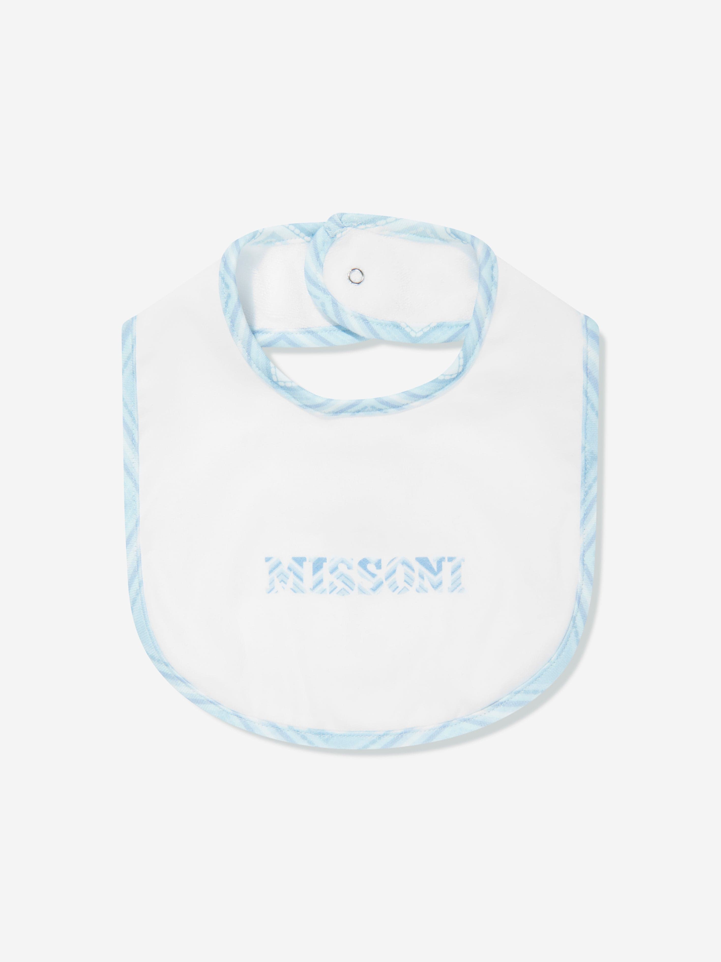 Missoni Baby Boys Logo Babygrow Gift Set in White