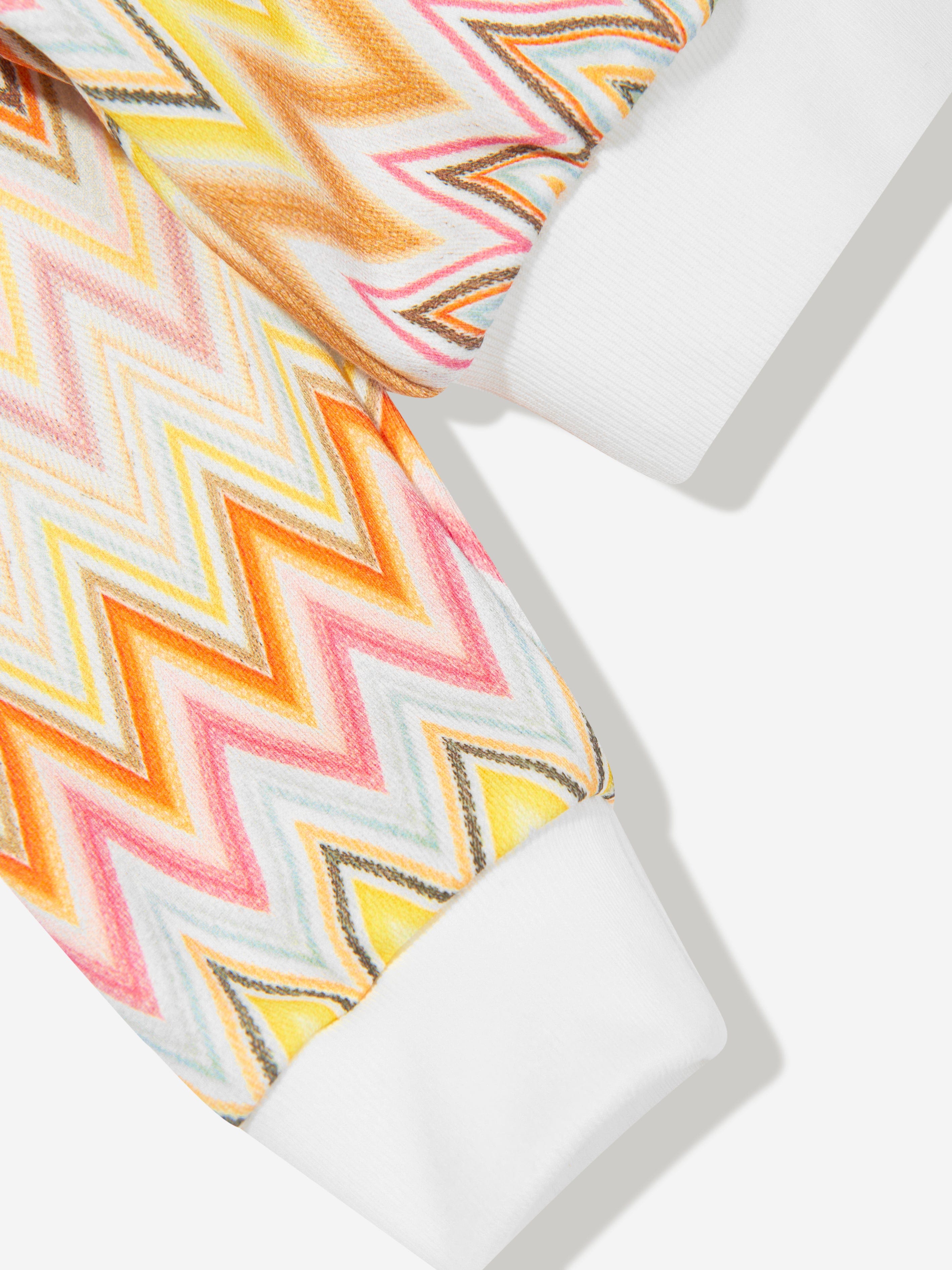 Missoni Girls Zigzag Sweatshirt in Multicolour