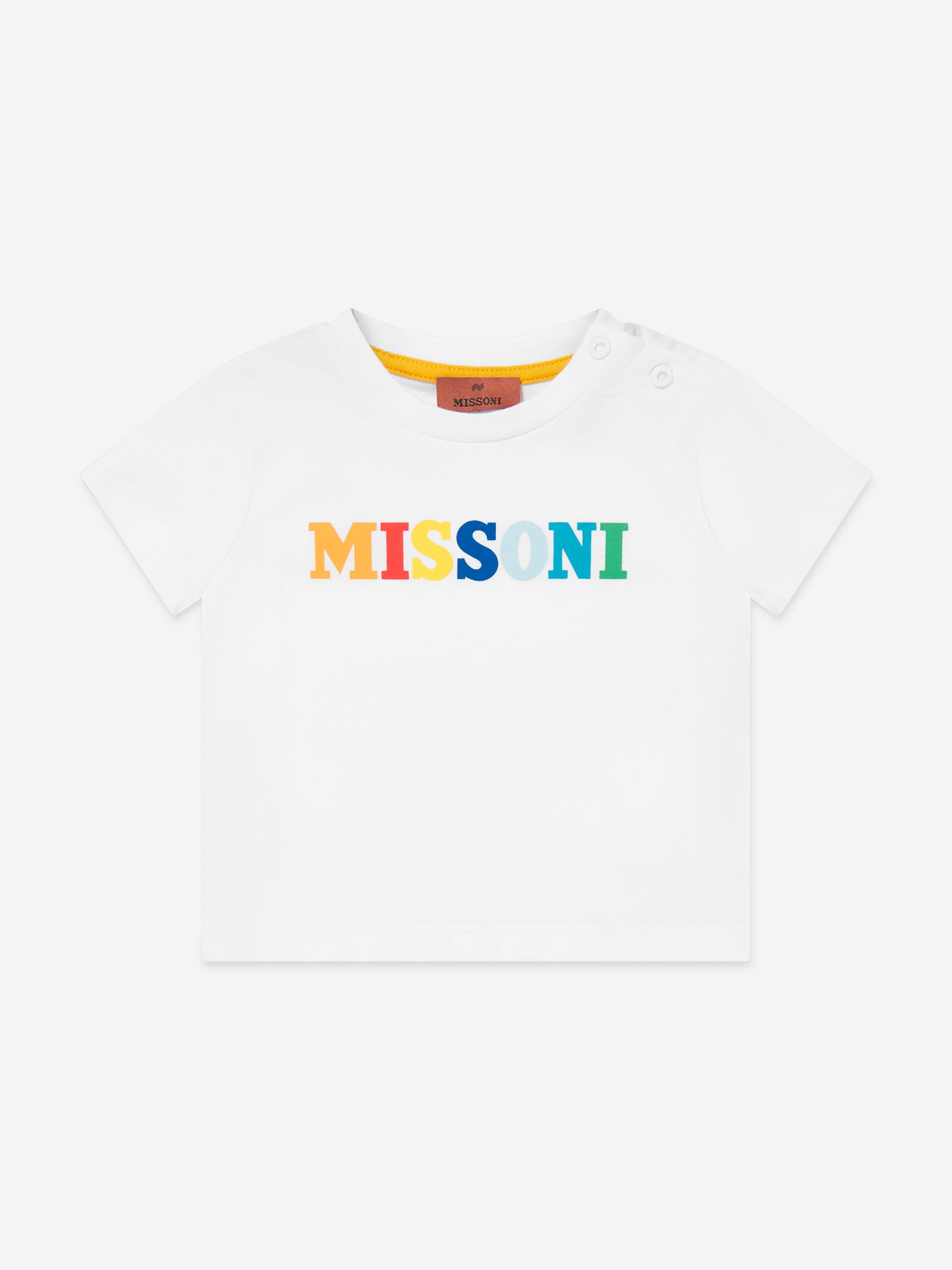 Baby Boys Logo T-Shirt in White