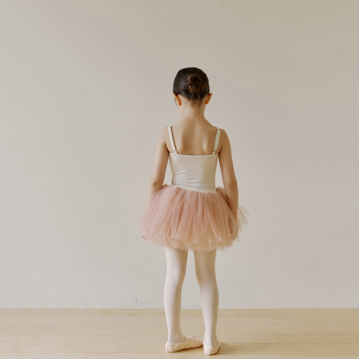Girls Cream Ballet Tutu Skirt