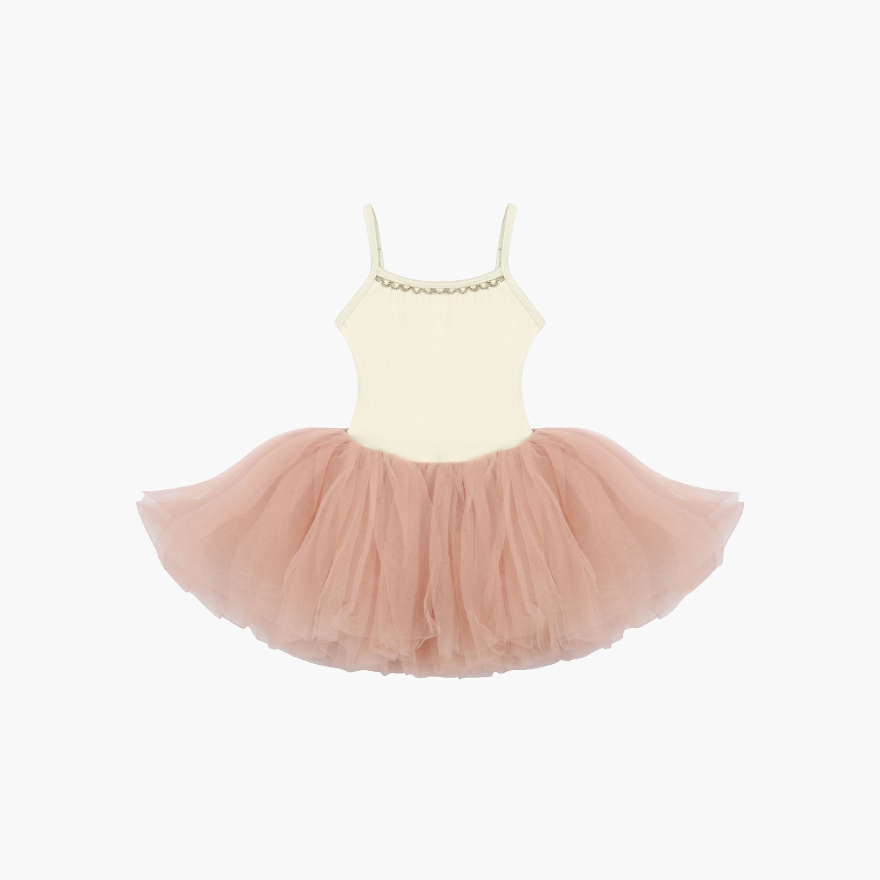 Girls Cream Ballet Tutu Skirt