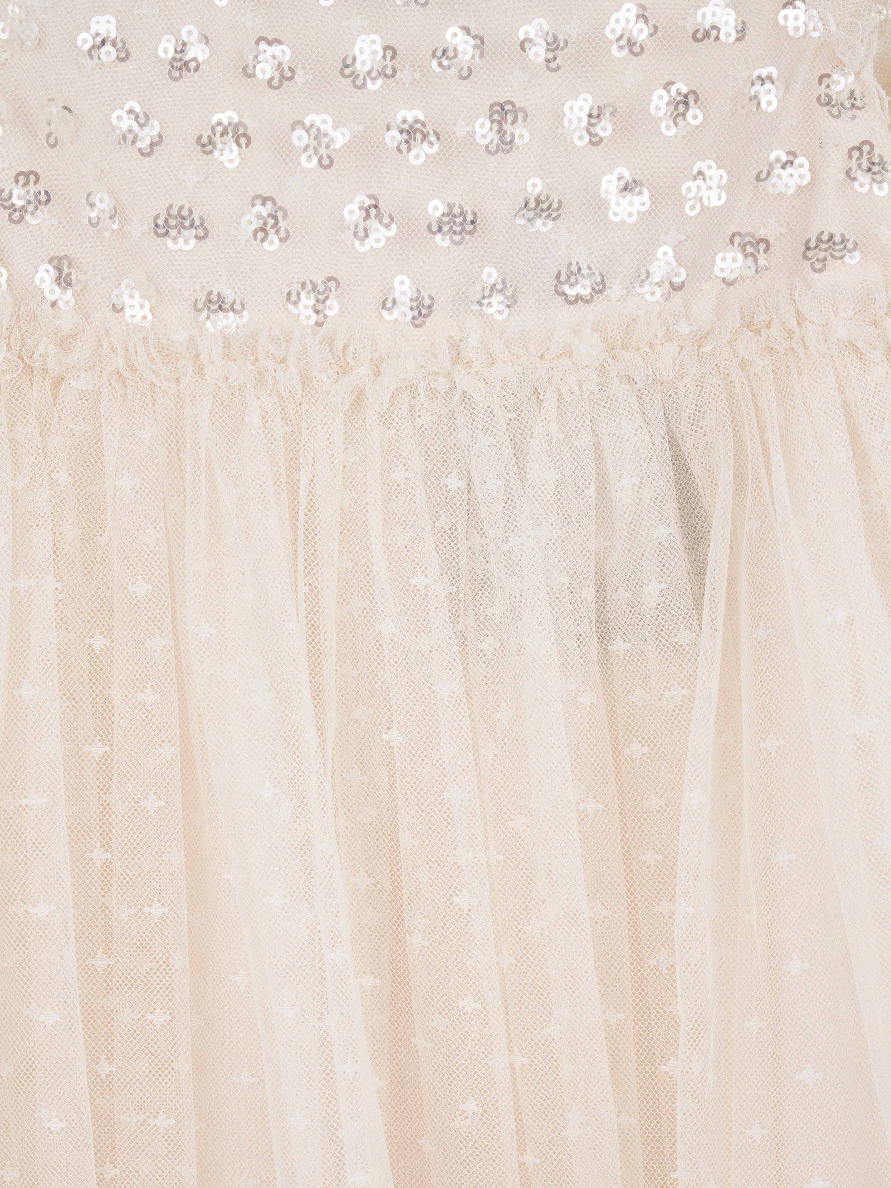 Needle & Thread Girls Thea Bodice Dress in Ivory