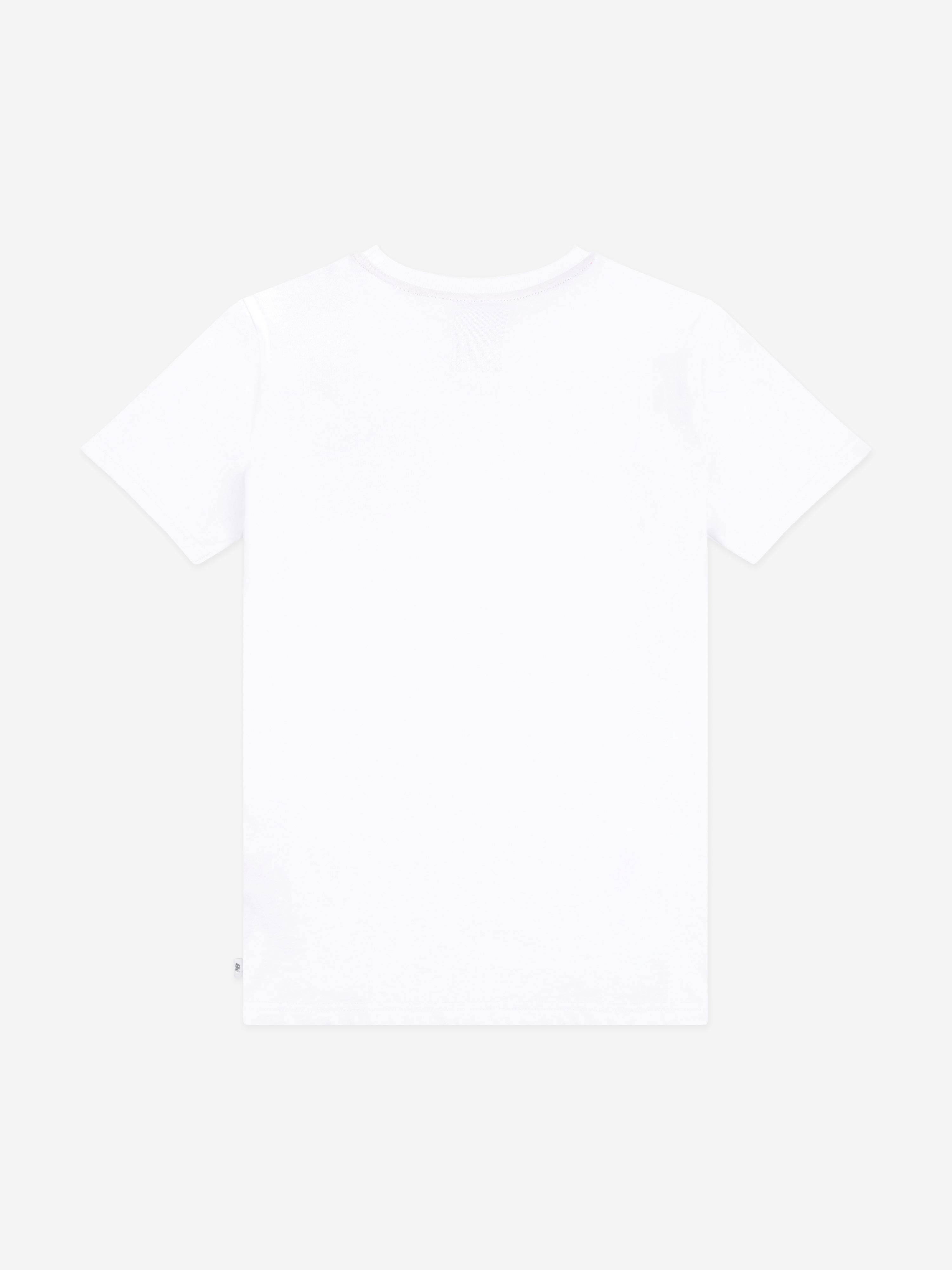 New Balance Boys Trainers Poster T-Shirt in White
