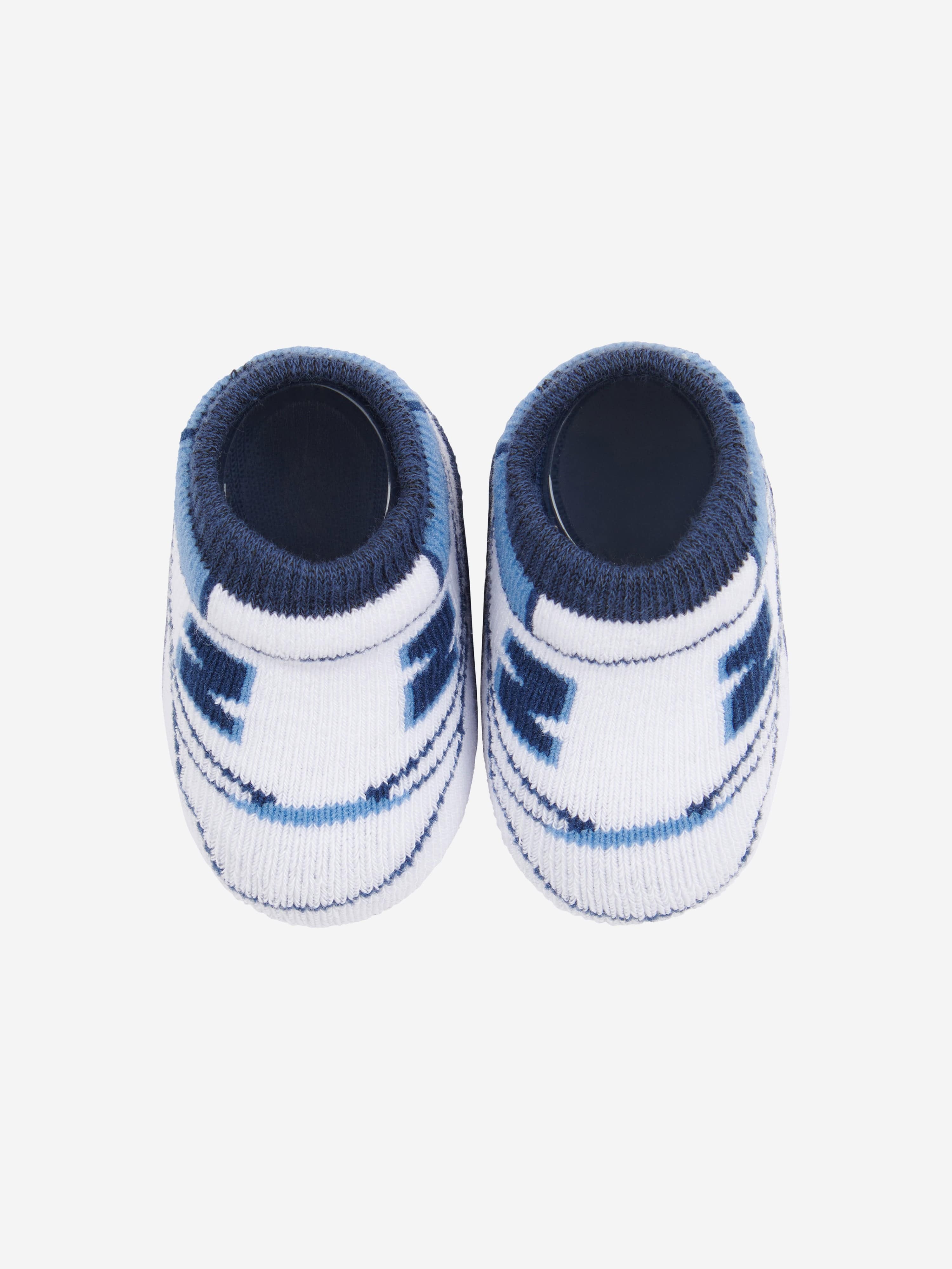 New Balance Baby Boys Classic 2 Pack Bootie Set in Navy
