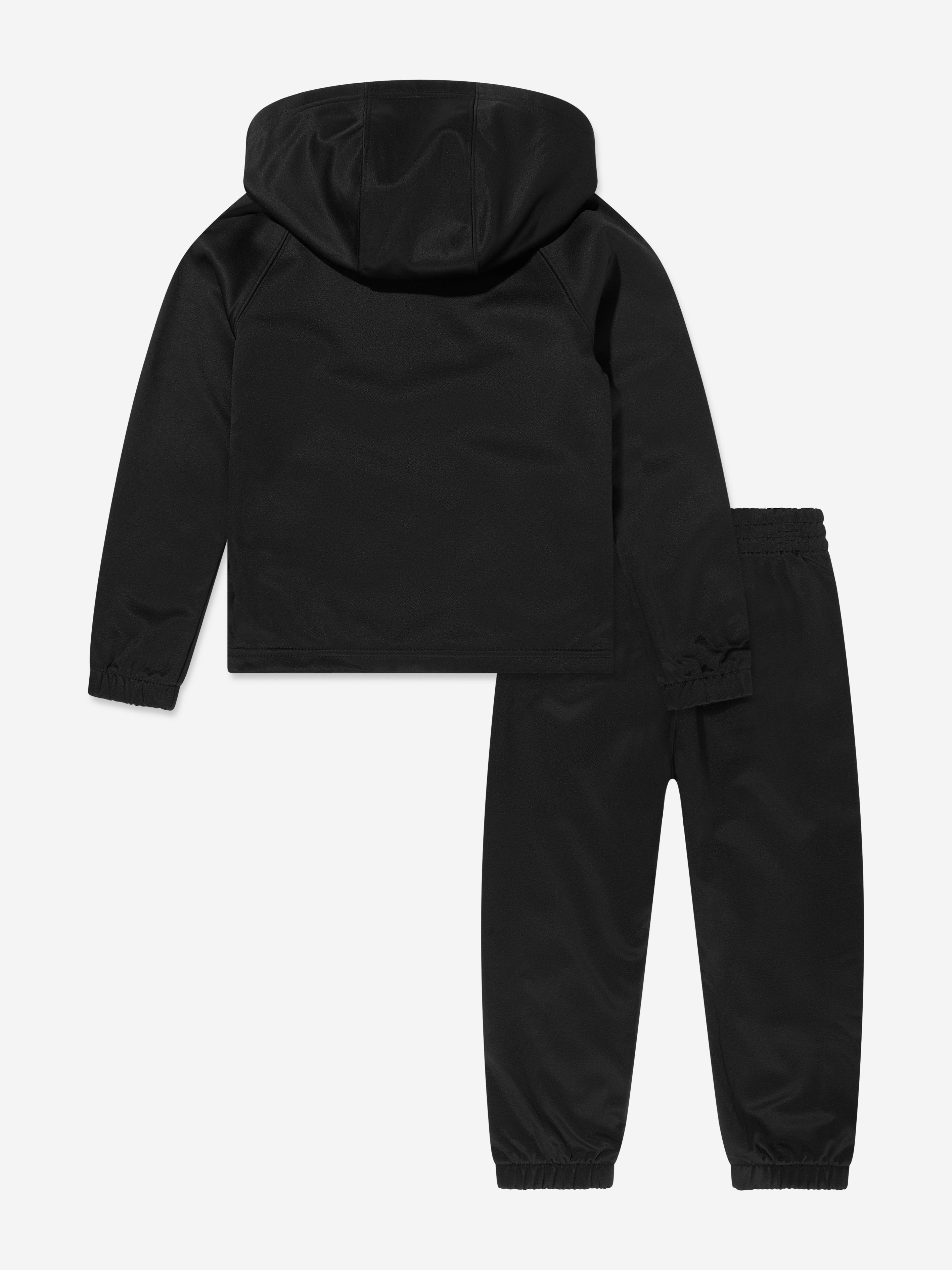 Kids Lifestyle Essentials Full Zip Tracksuit in Black