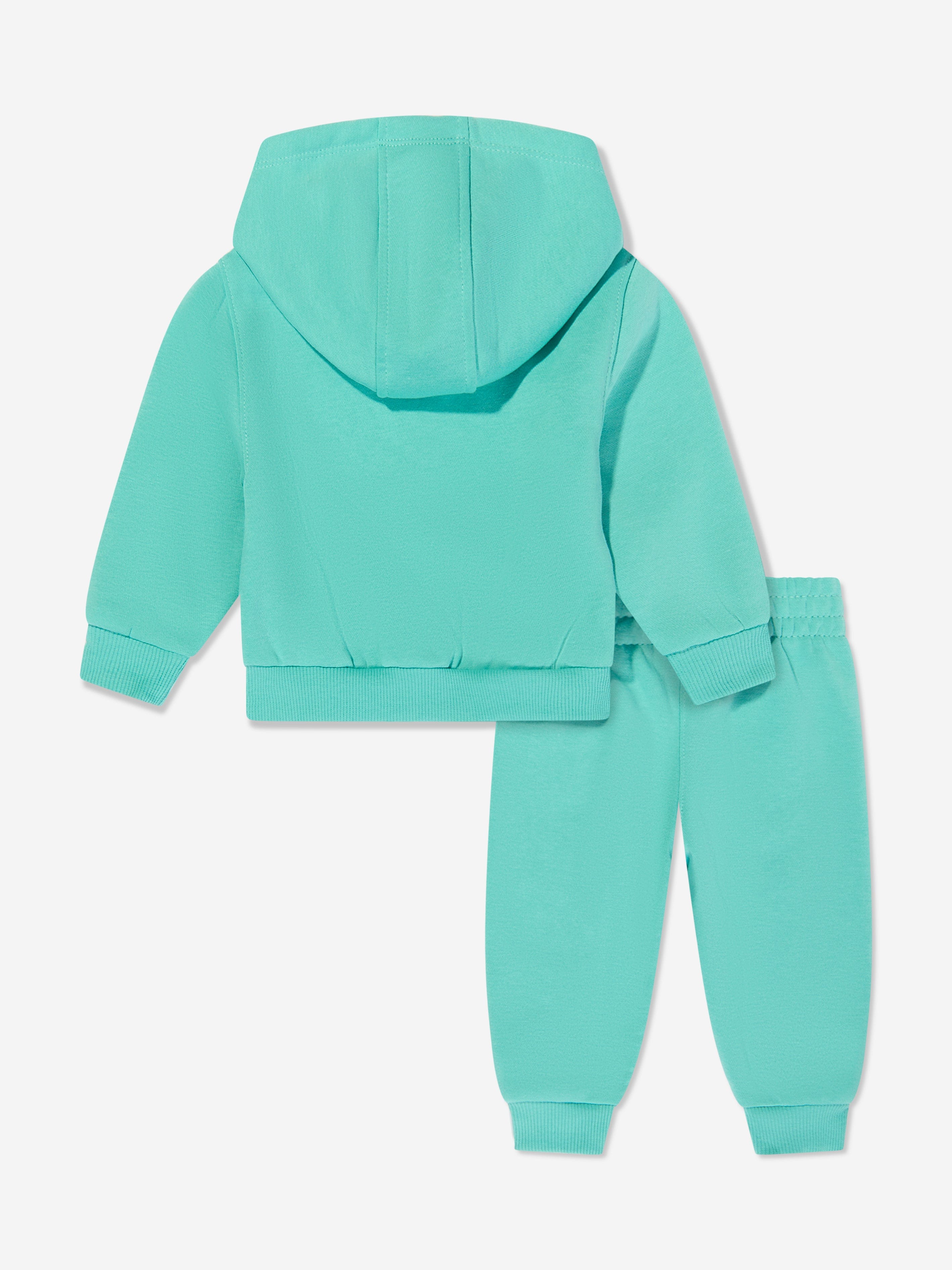 Baby Girls LBR Full Zip Club Tracksuit in Green