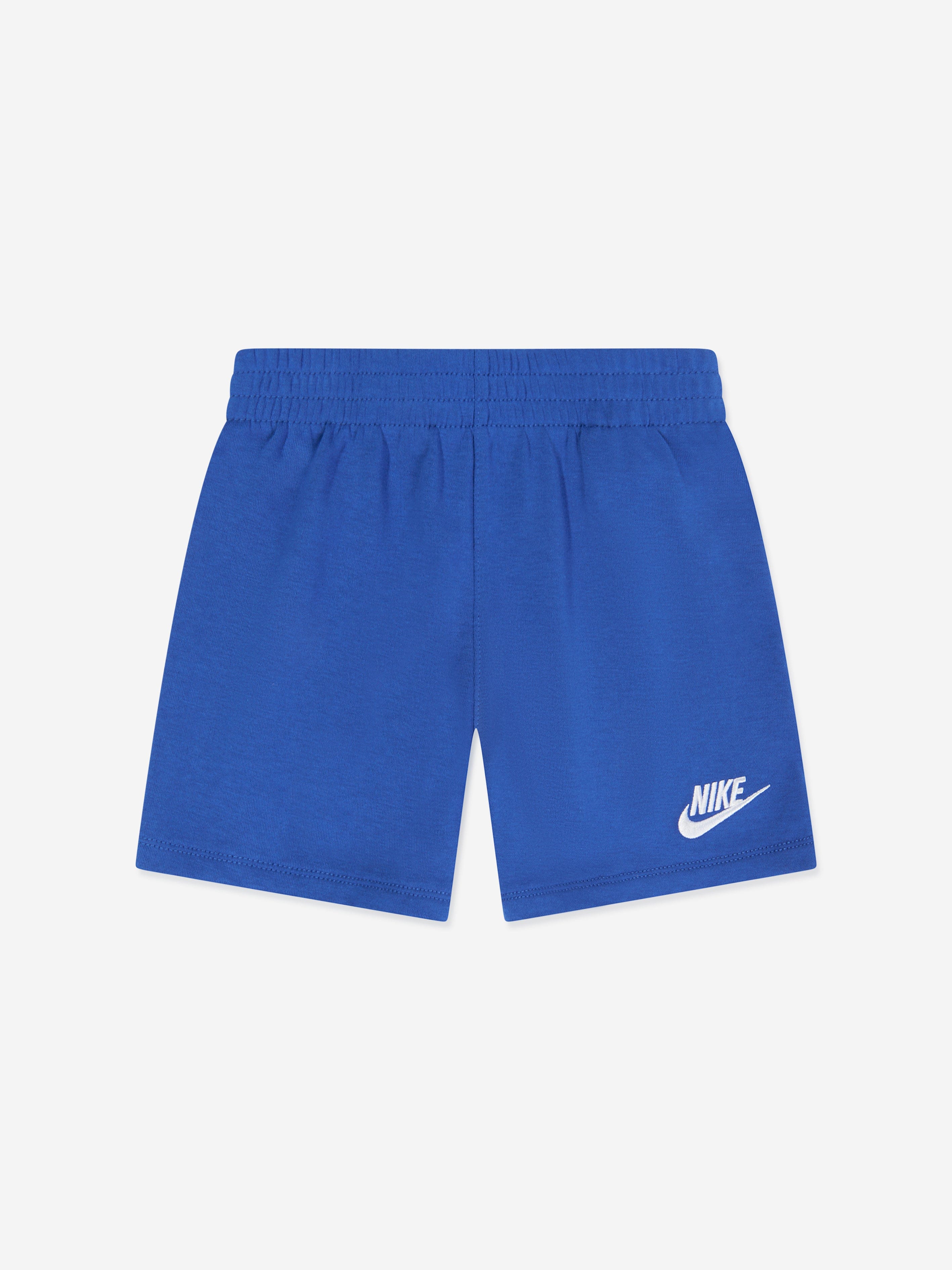 Kids Club LBR Knit Short Set in Blue