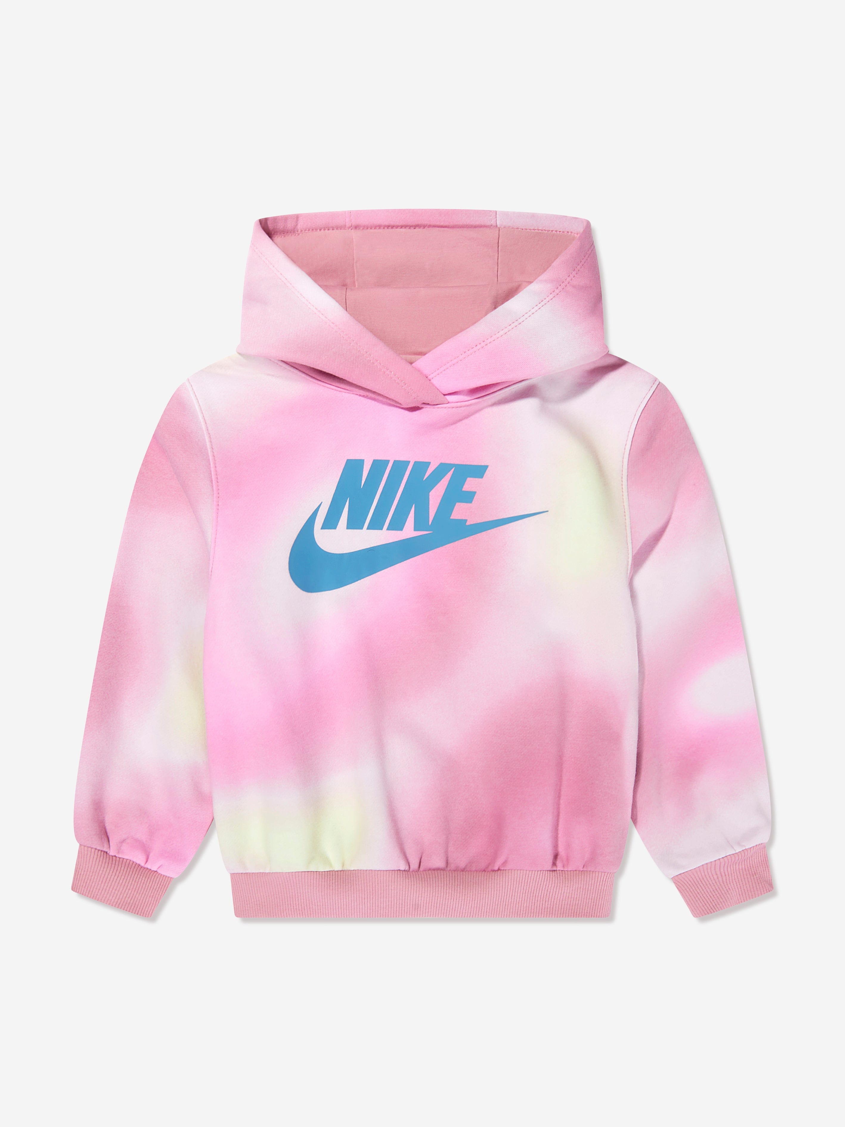 Girls Solarised Tracksuit in Pink