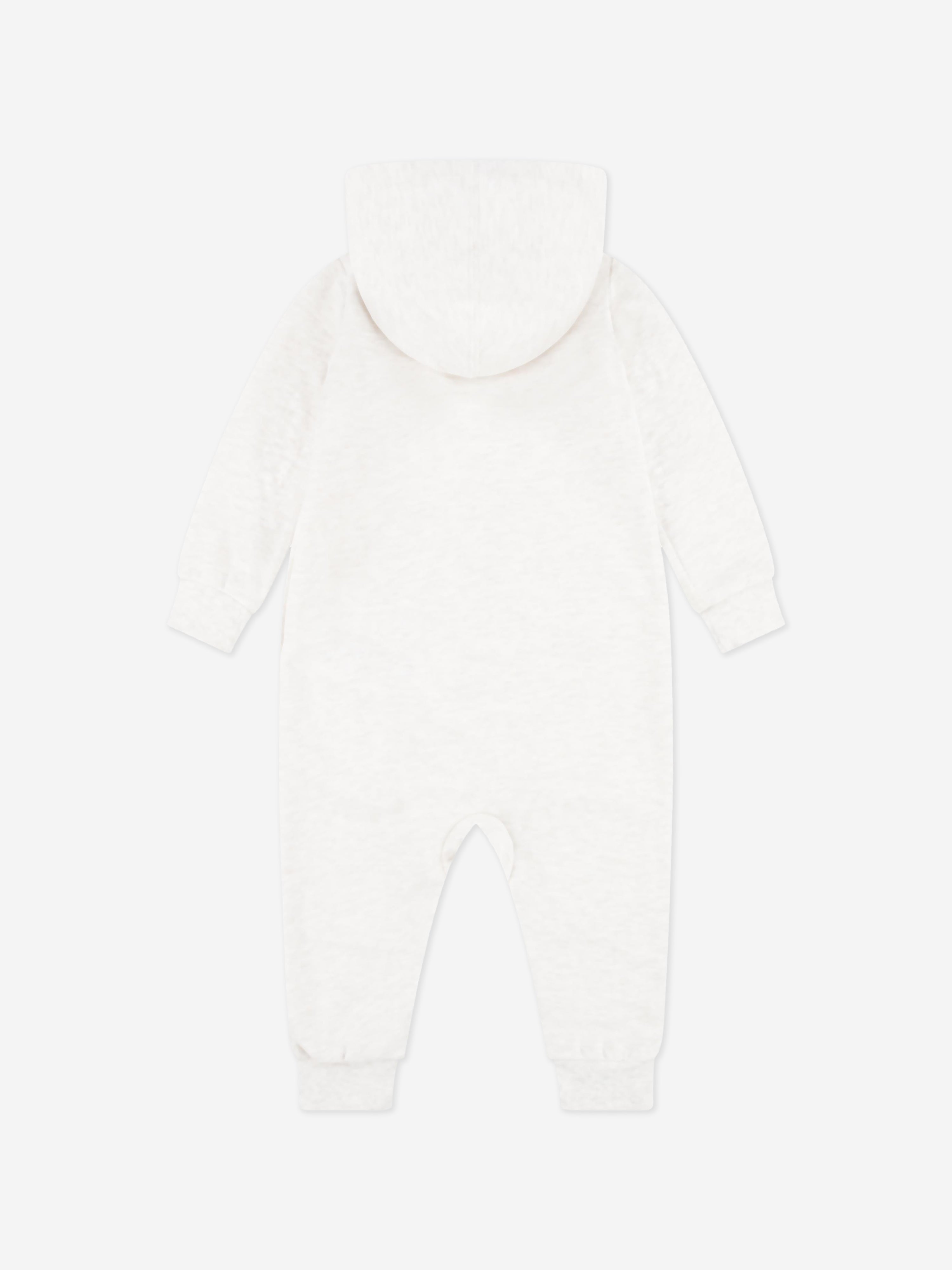 Baby Essentials Hooded Coverall in Ivory