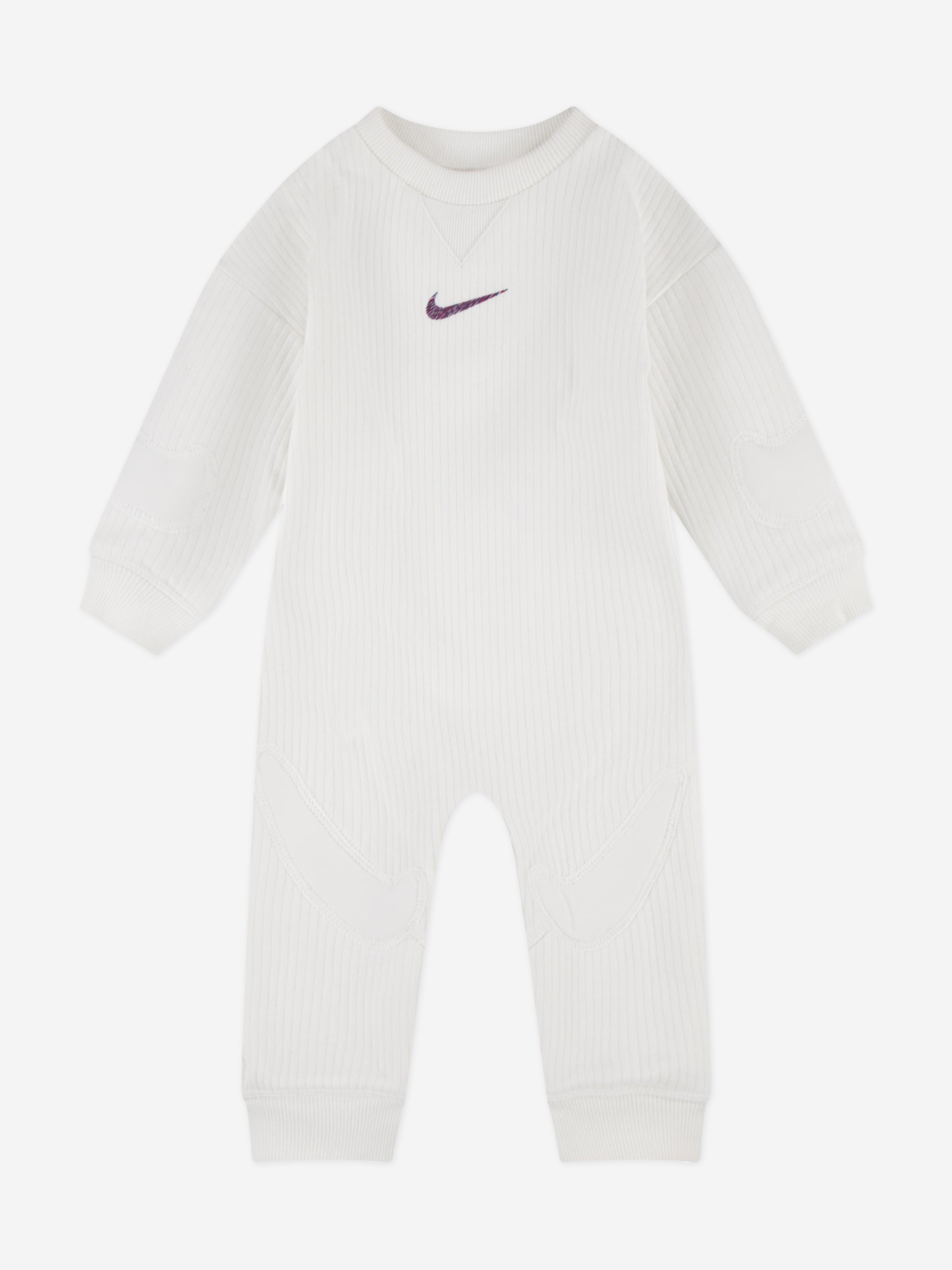 Nike Baby Readyset Romper in Ivory