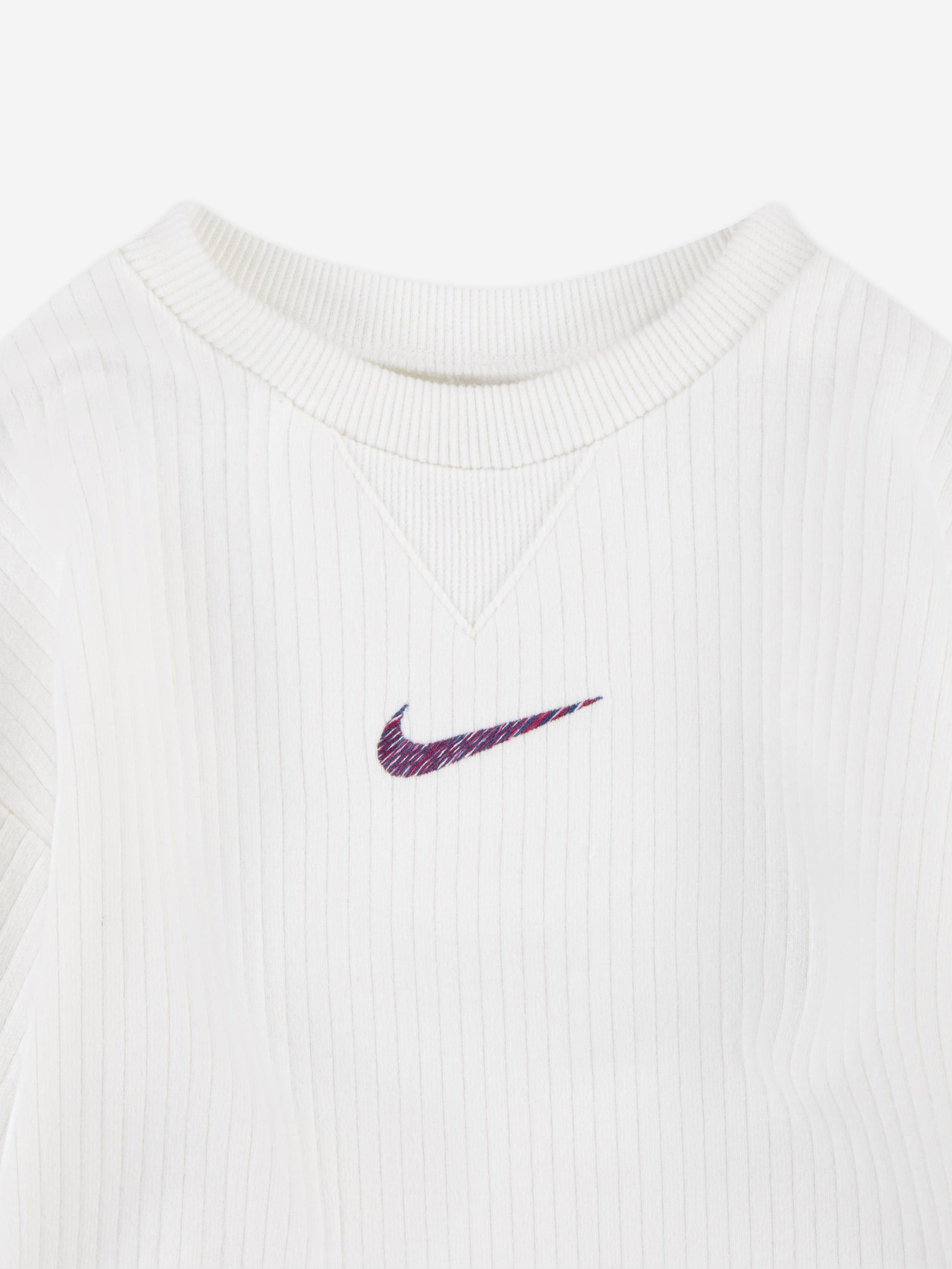 Nike Baby Readyset Romper in Ivory