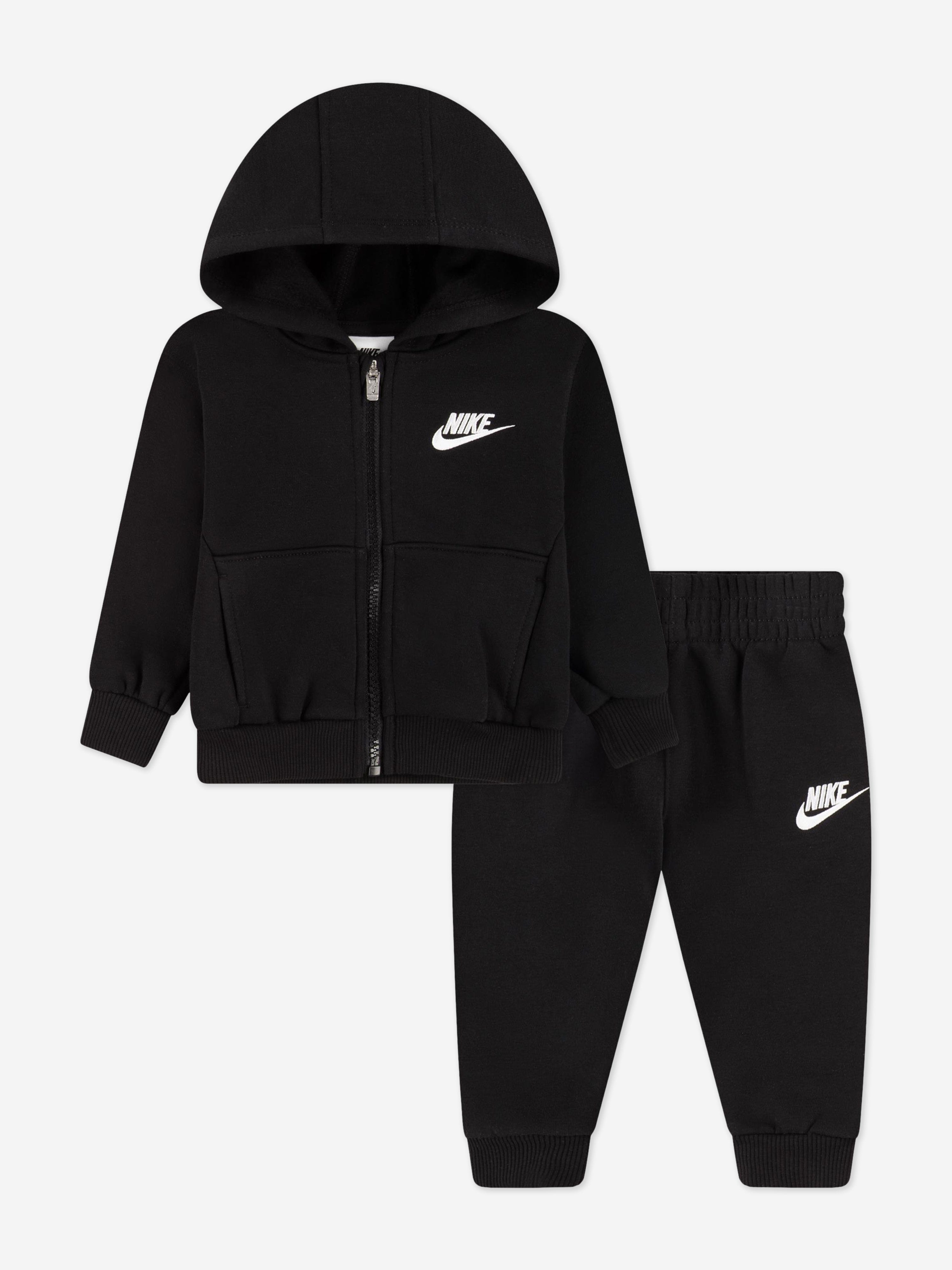 Baby LBR Full Zip Club Tracksuit in Black