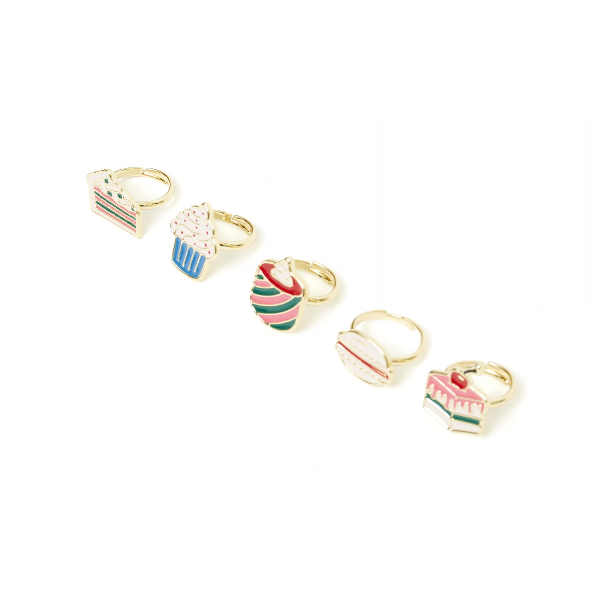 Multicolor Cake Ring(5 Pack)