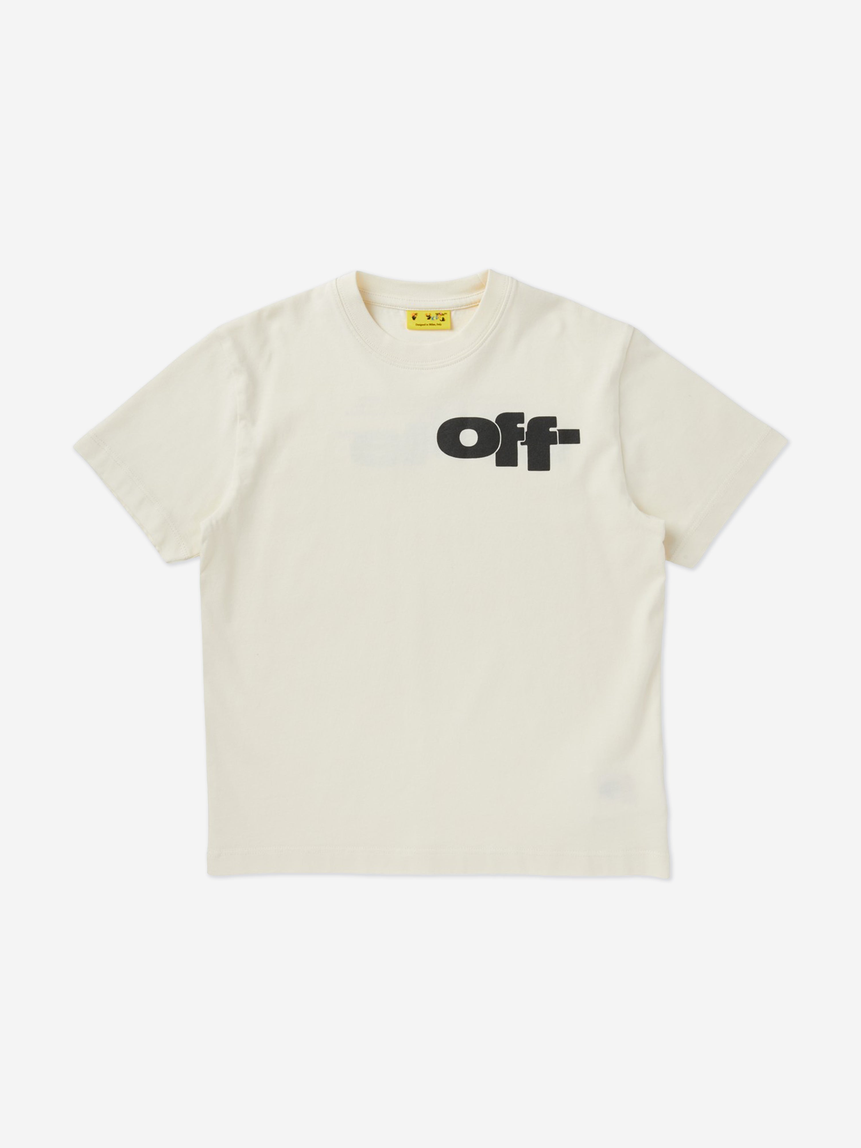 Off-White Kids Type Graphic T-Shirt in White