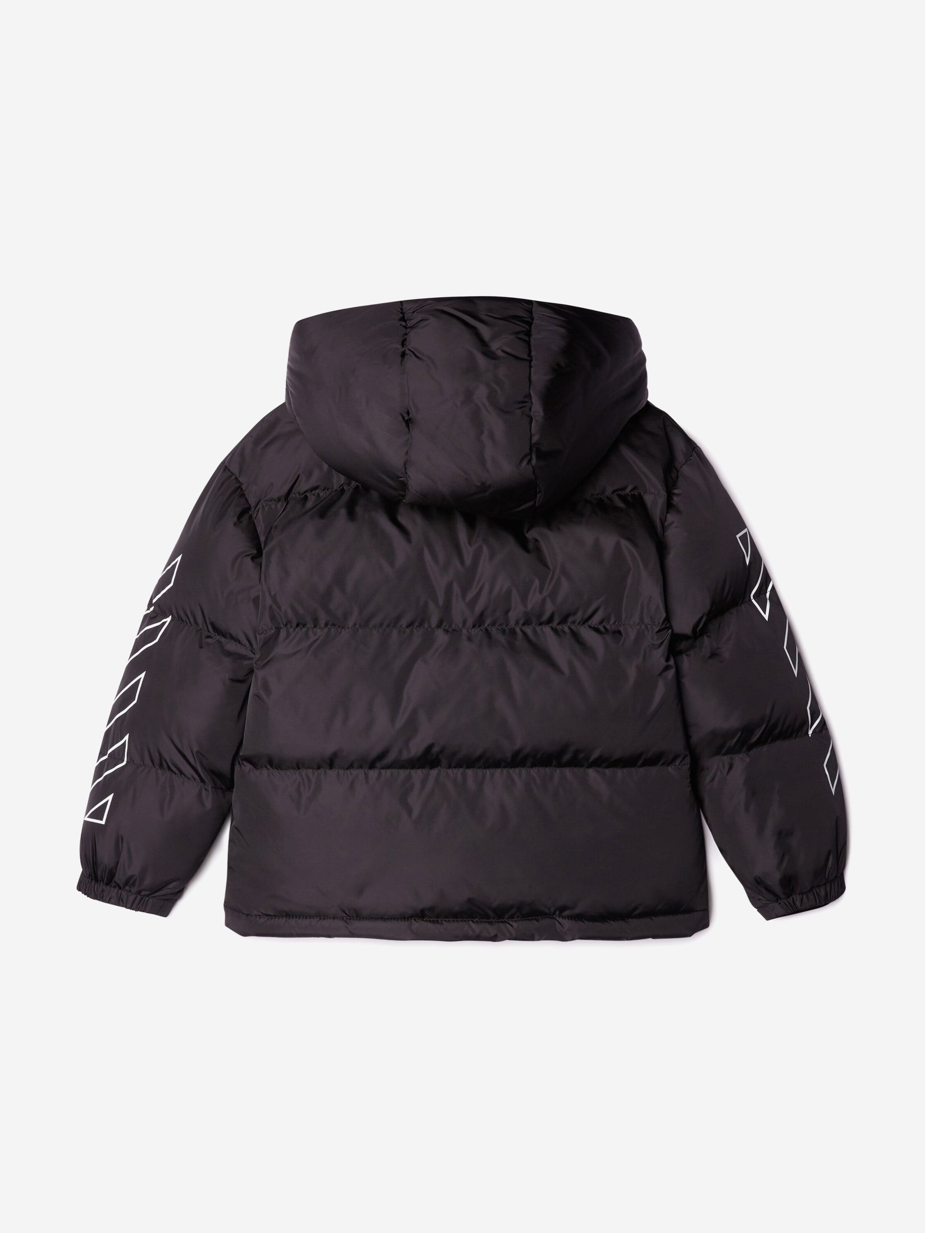 Off-White Kids Bookish Puffer Jacket in Black