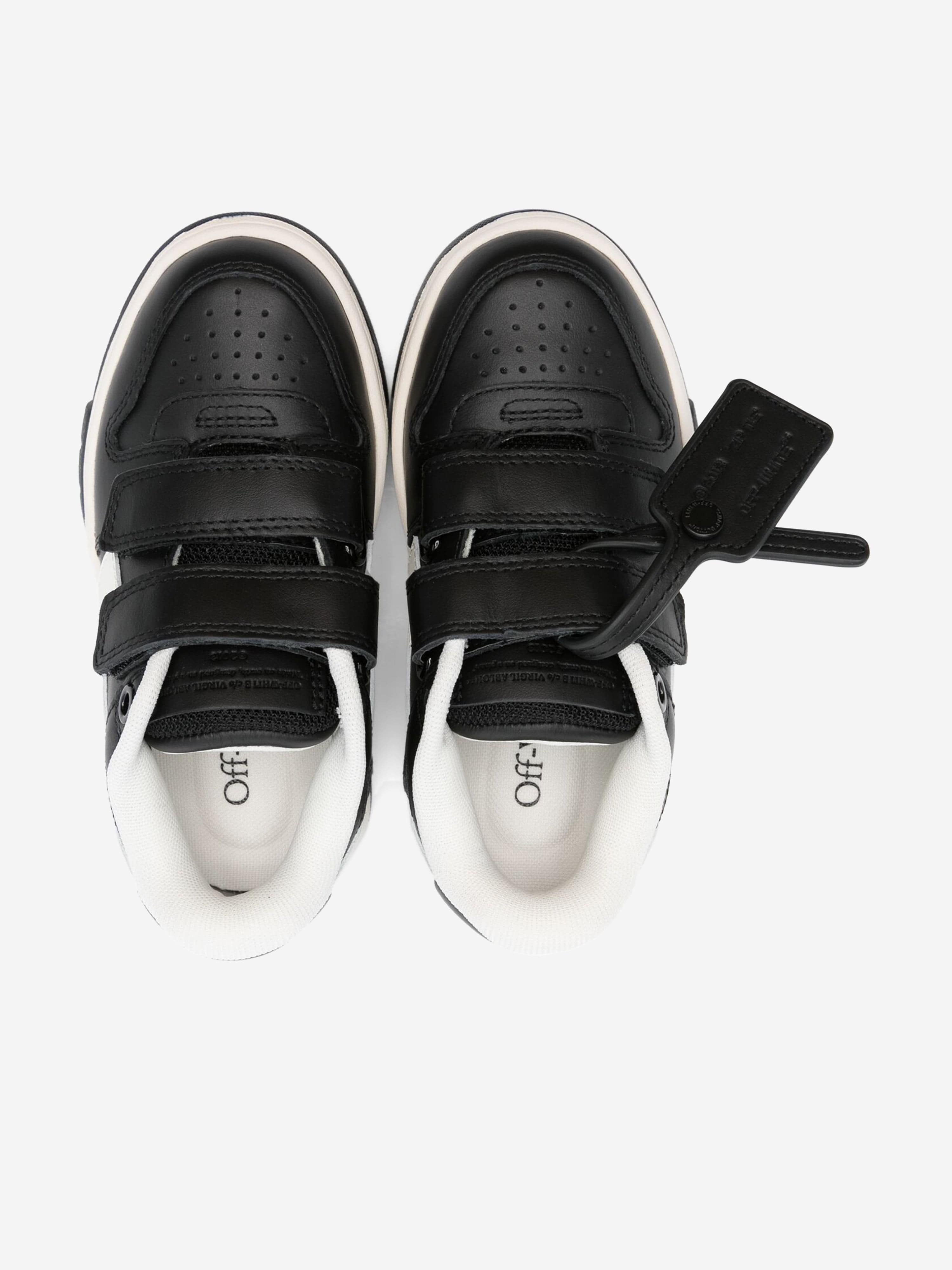 Off-White Kids Out Of Office Straps Trainers in Black
