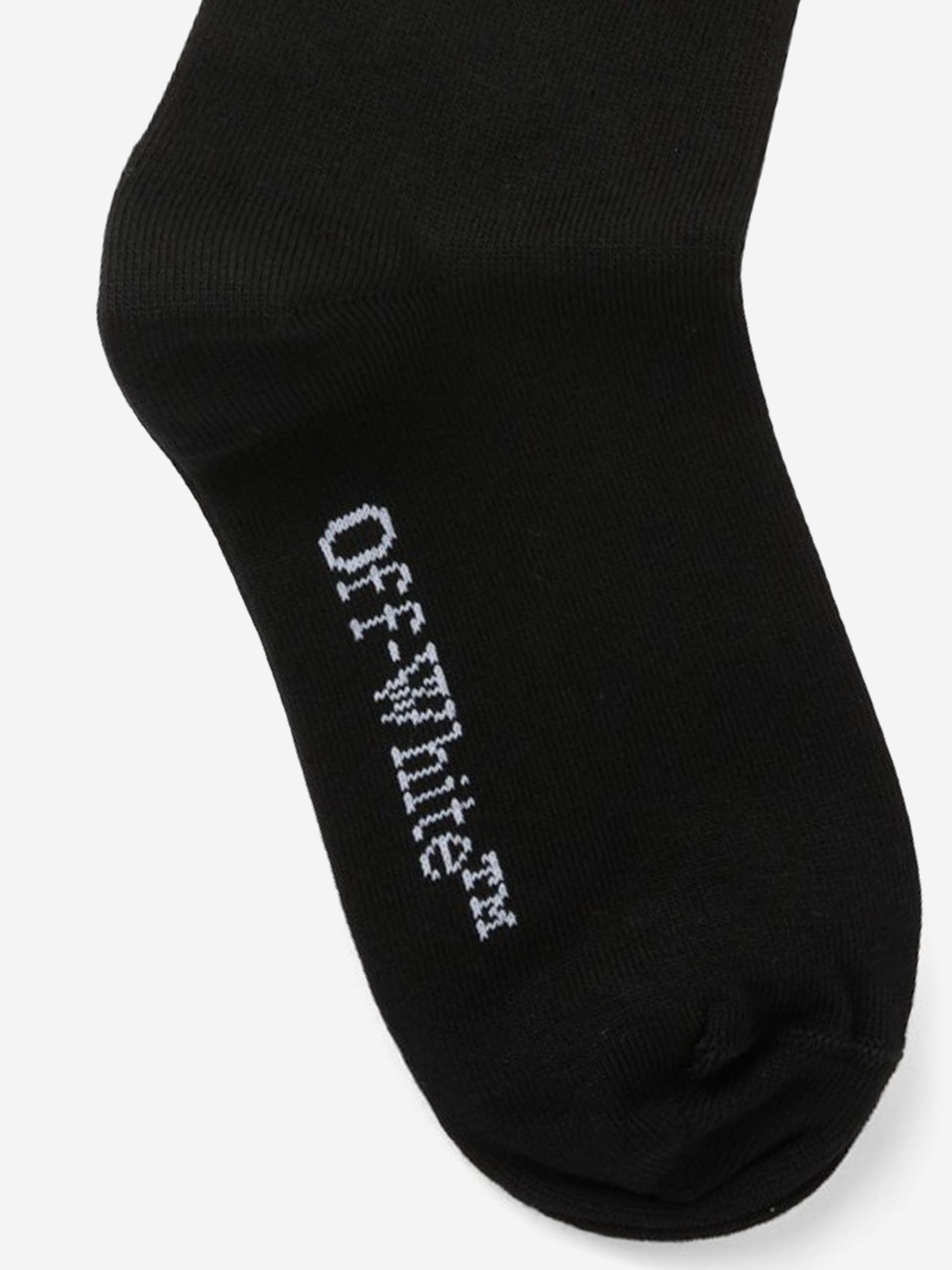 Off-White Kids Arrow Mid High Socks in Black