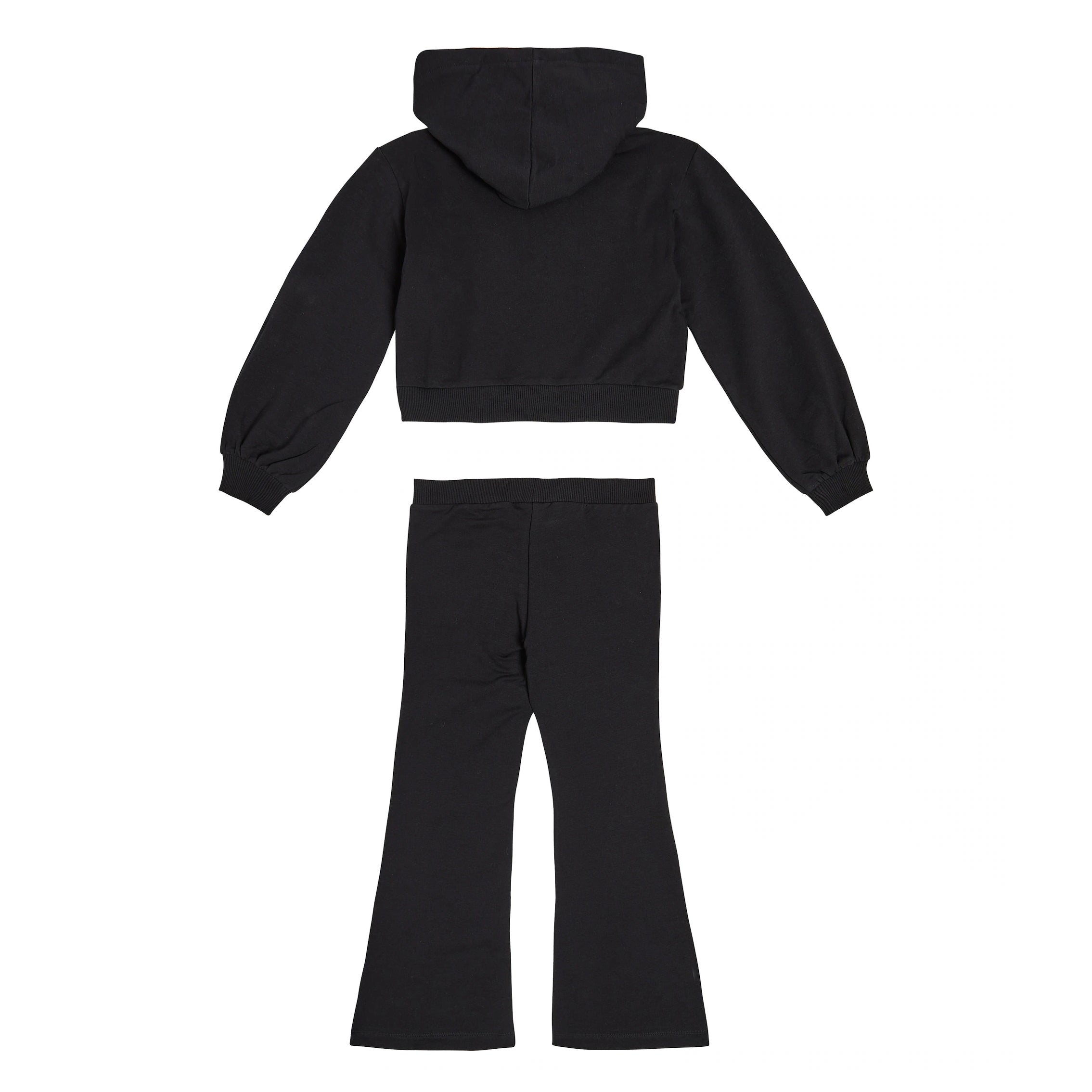 Girls Black Cotton Set